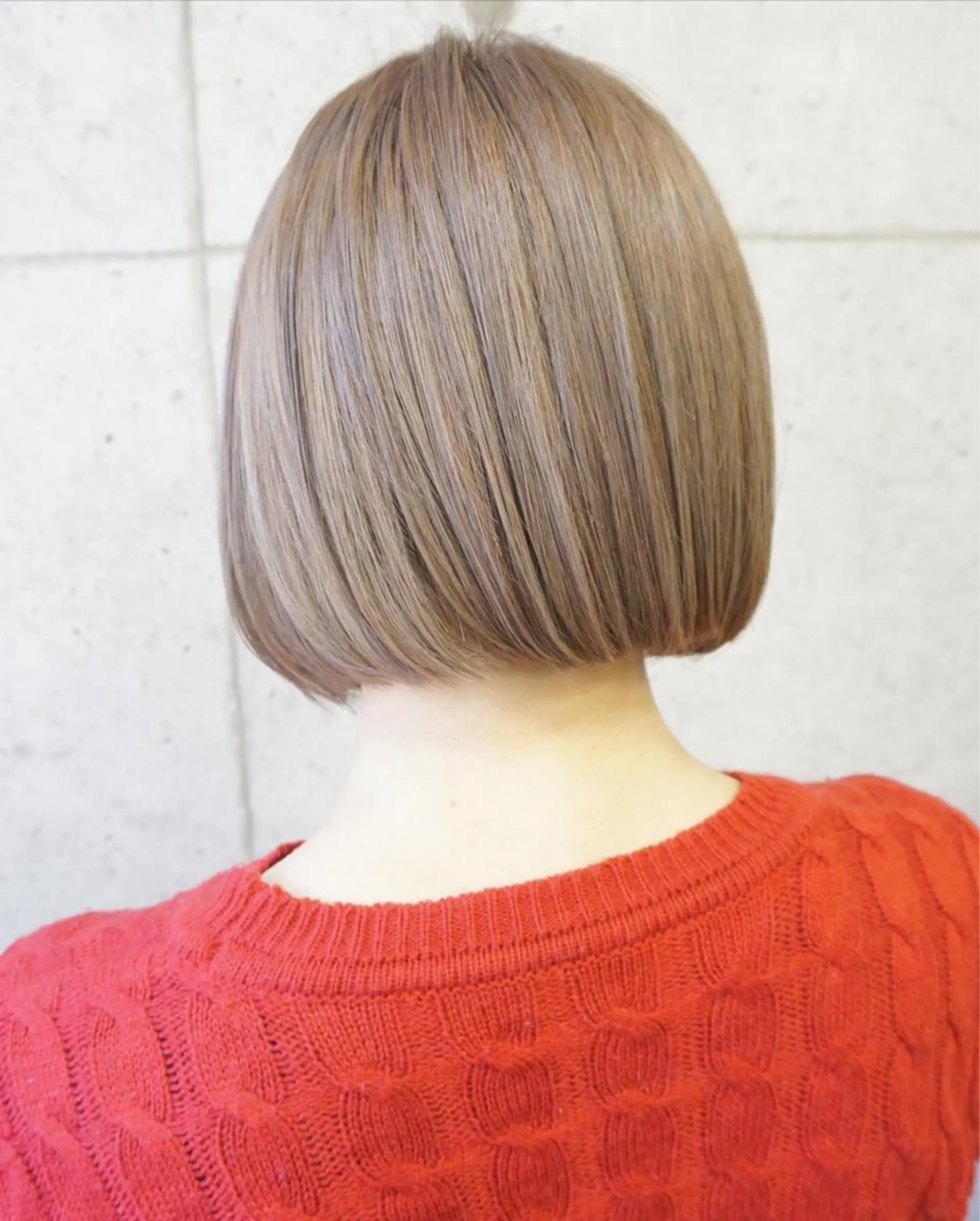 ショート ボブ カット ヘアカラー トリートメント hair teria ryu 大塚のヘアスタイル