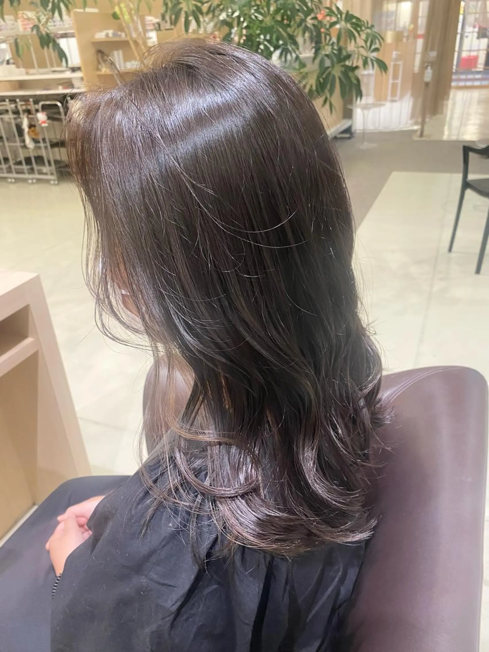 ロング カラー 透明感カラー グレージュ カット ヘアカラー みやび🫧髪質改善 🫧透明感カラー🫧のヘアスタイル