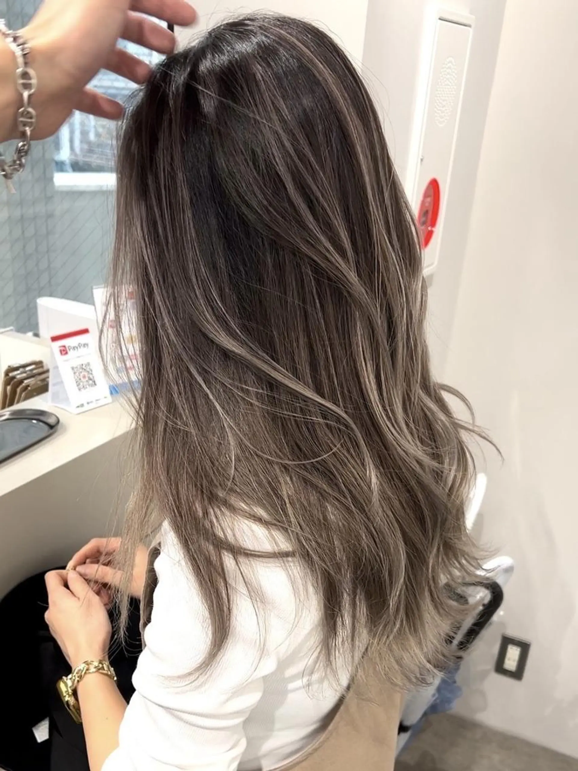 ロング ヘアカラー トリートメント ✨【公式】 juhl.横浜✨のヘアスタイル