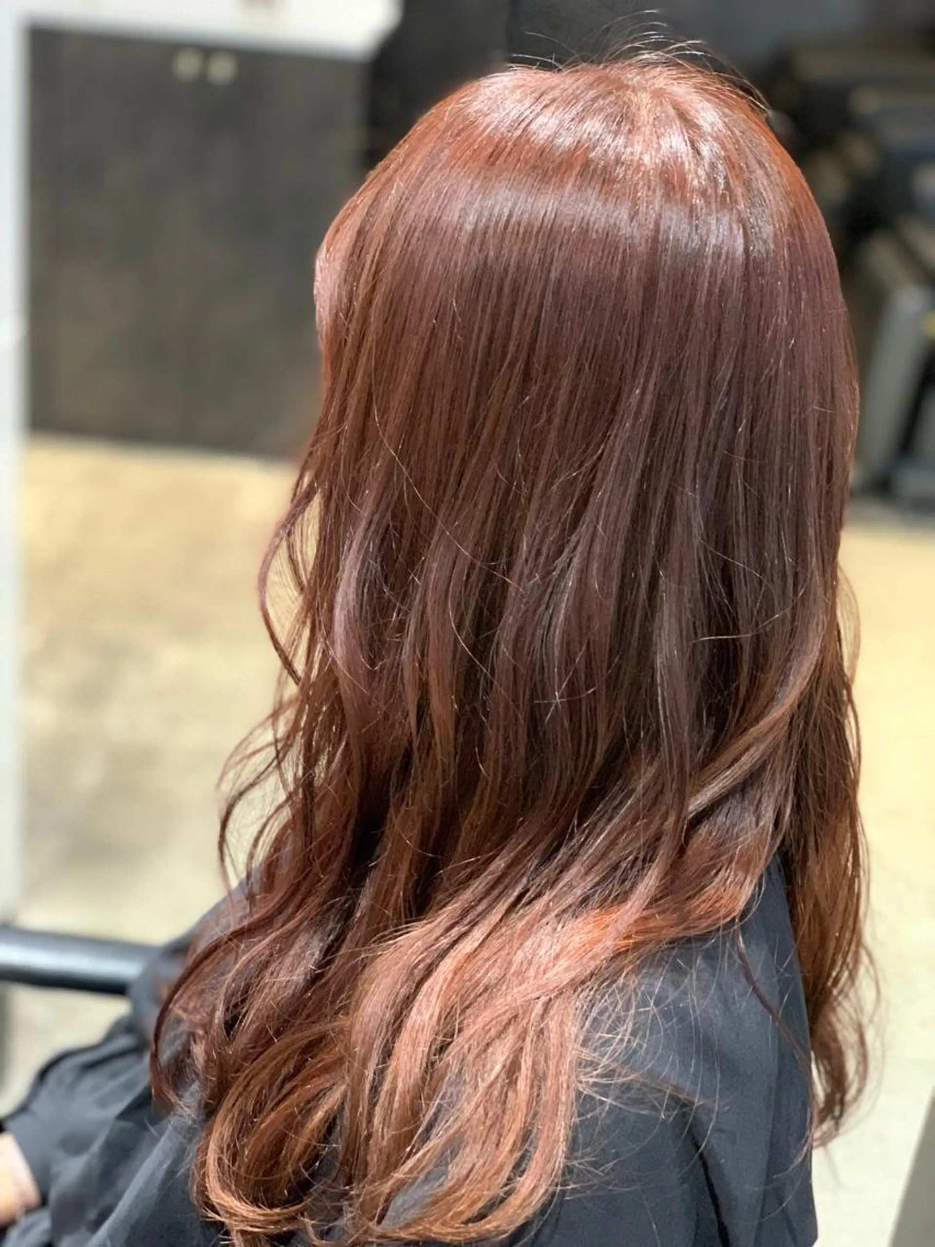 セミロング カラー ヘアアレンジ 【くせ毛のお医者さん 🍀】栗橋のヘアスタイル