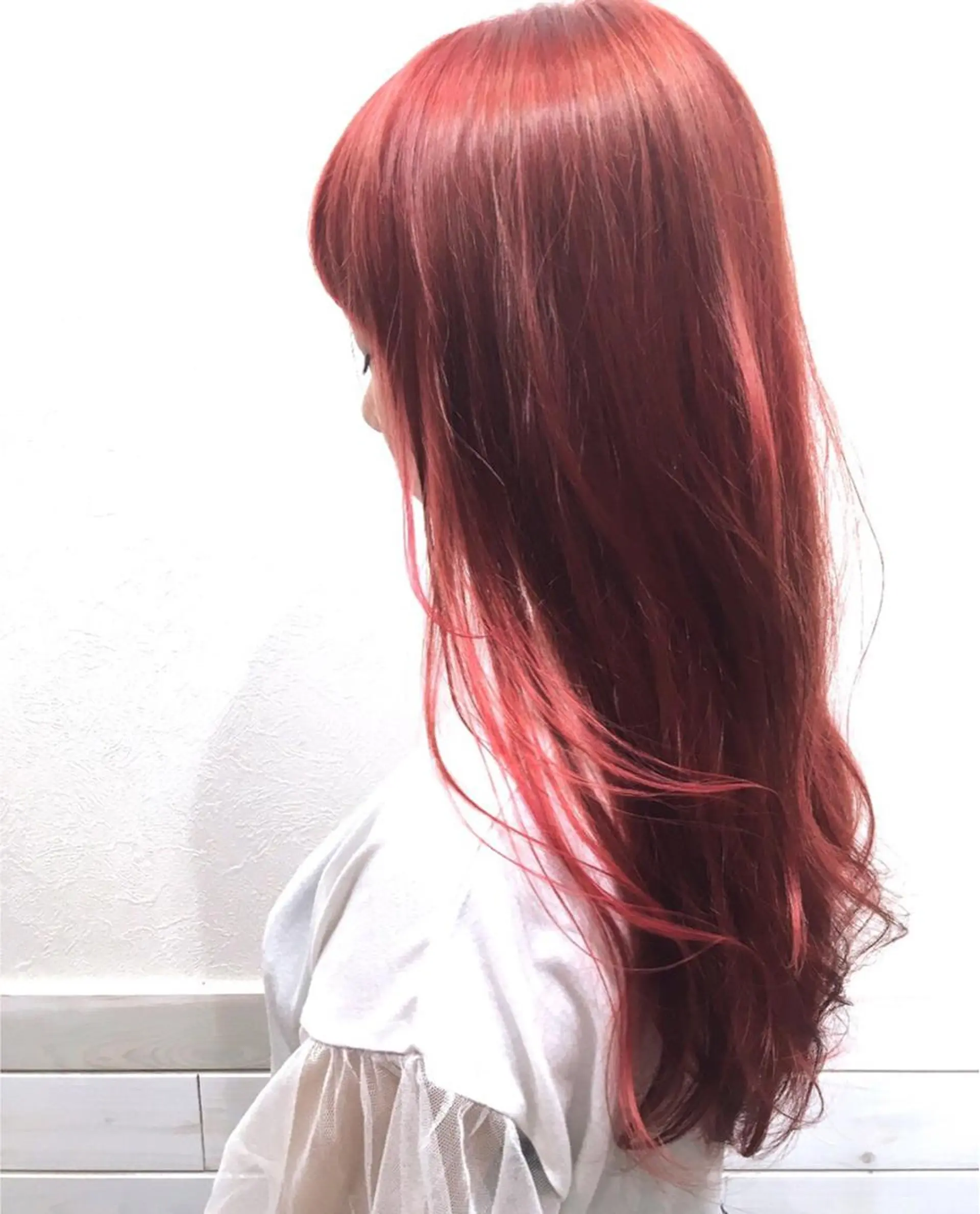 ロング カラー バレイヤージュ ブリーチ ダブルカラー グラデーションカラー ハイライトカラー ヘアカラー hair salon mementoのヘアスタイル