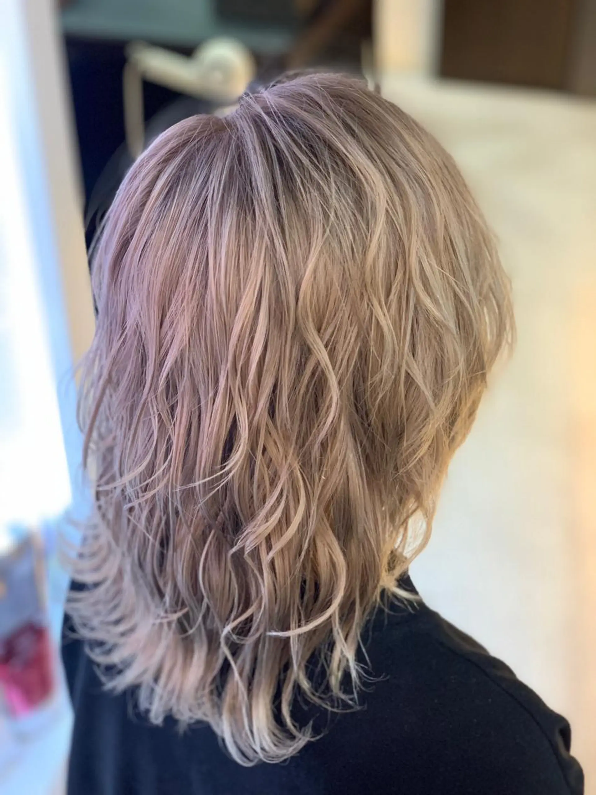 ショート カラー ベージュカラー ホワイトベージュ ヘアカラー トリートメント ✂️大門 巧✂️ LAFF難波店のヘアスタイル