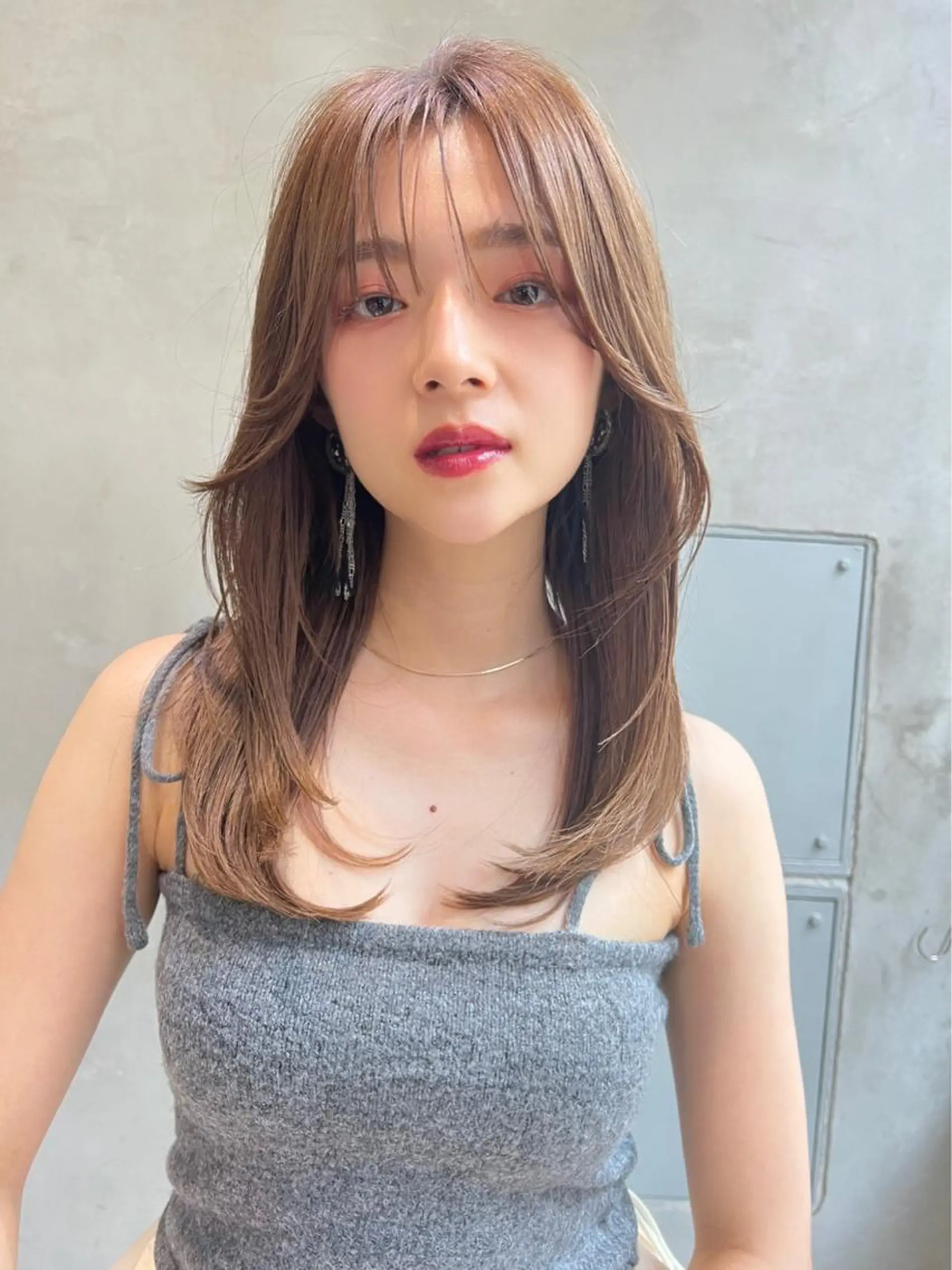 ロング カット ヘアカラー レイヤーカット🫧 /髪質改善✨TOWAのヘアスタイル