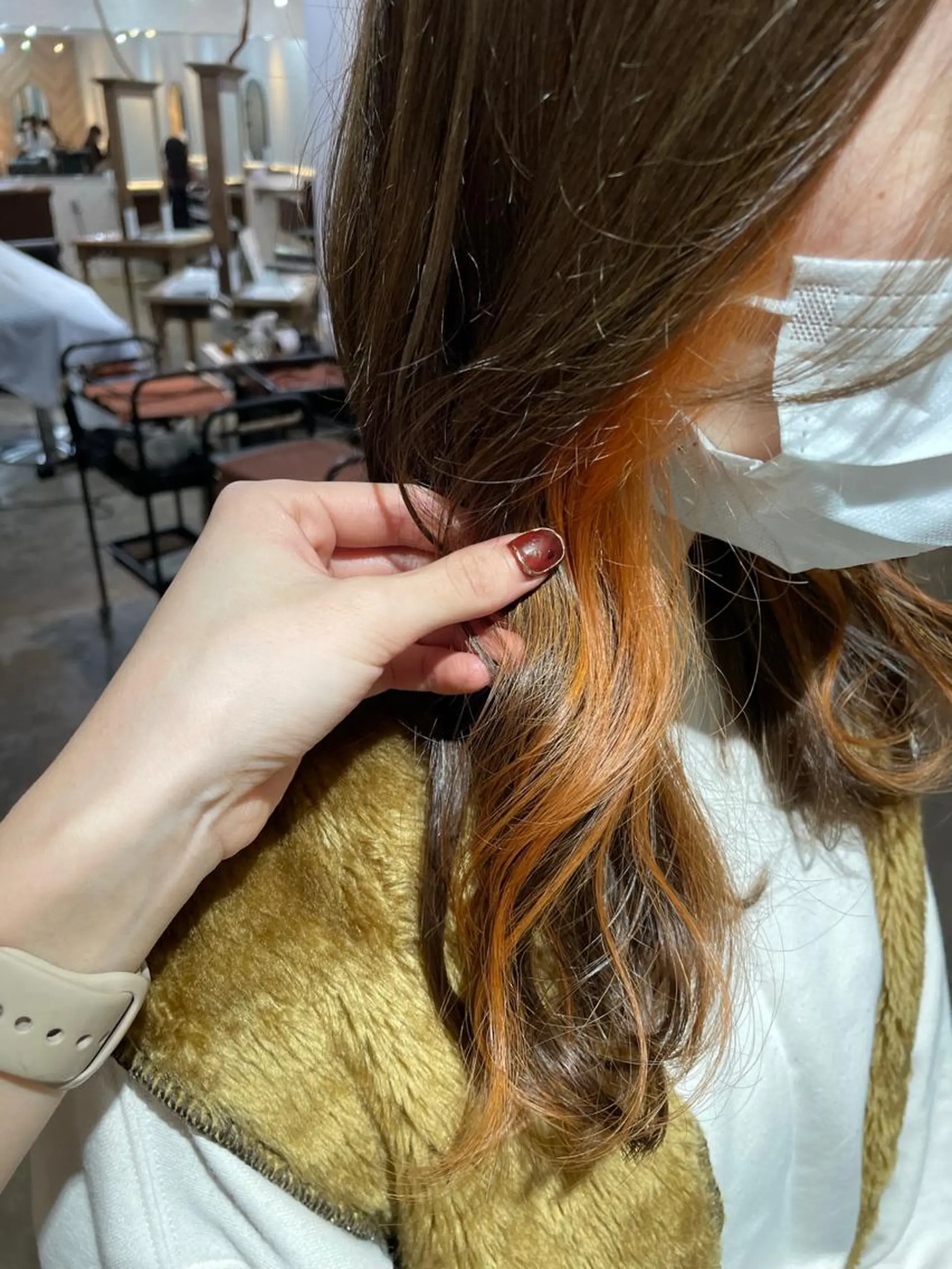 ロング カラー ヘアカラー FERIA  あべの 🌼西口実来🌼のヘアスタイル