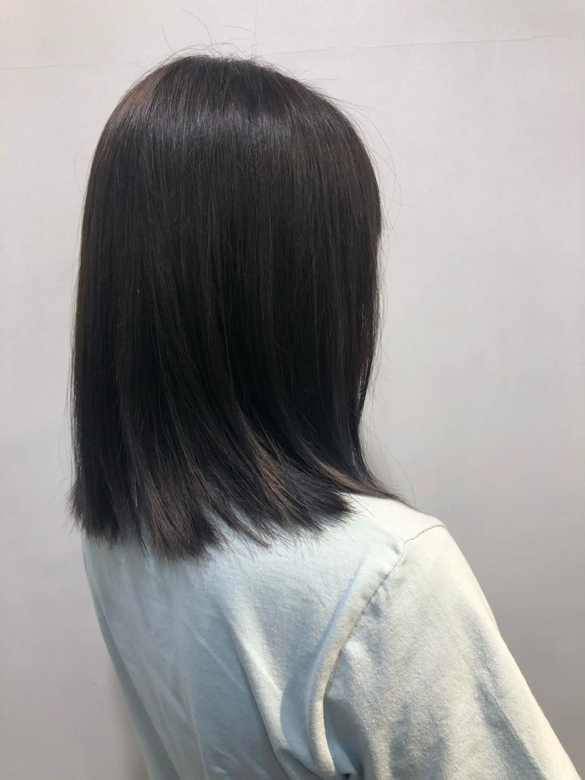 ミディアム カラー アッシュ 透明感カラー 清水 京太のヘアスタイル
