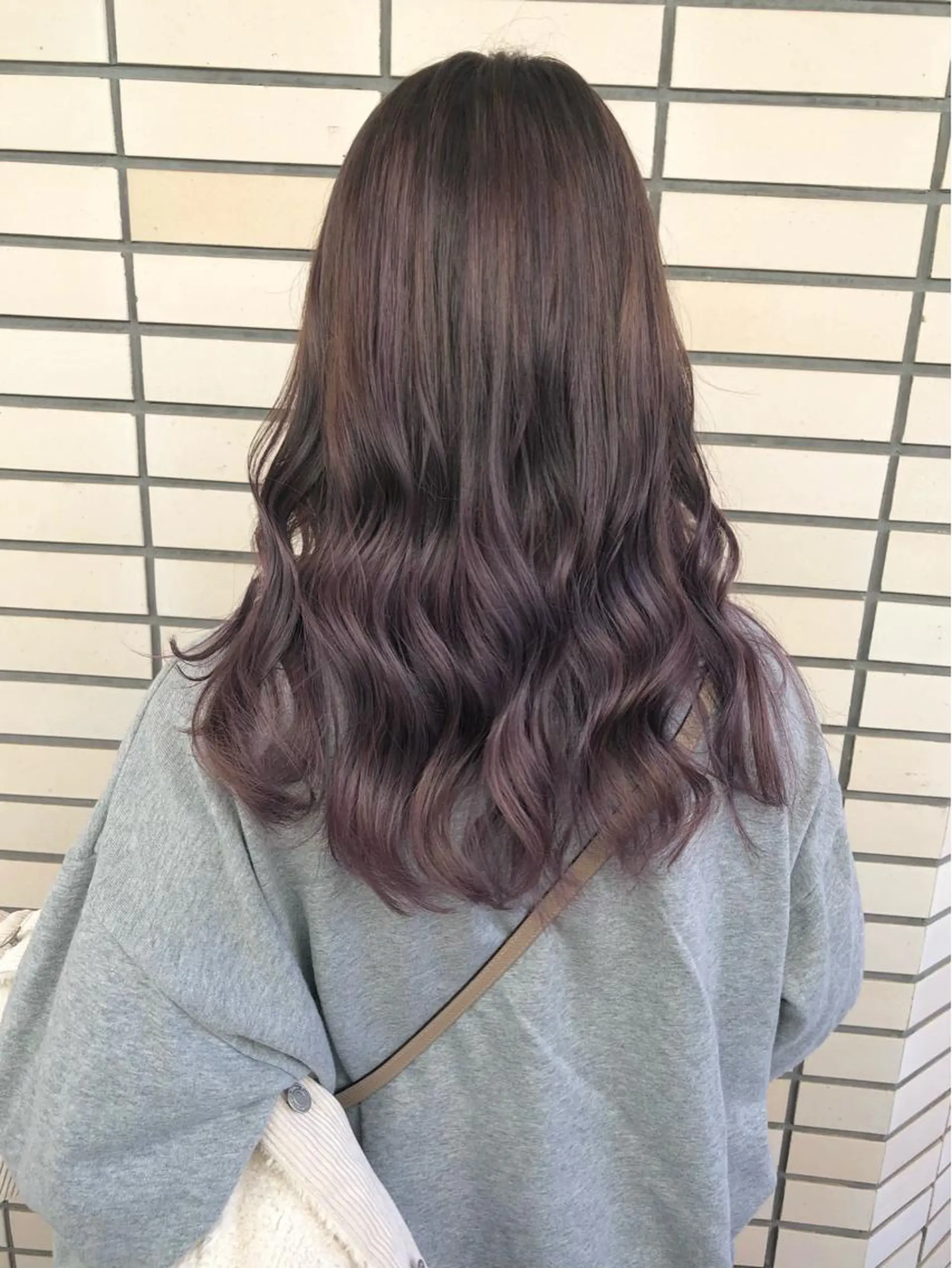 ロング カラー グラデーションカラー ハイライトカラー ラベンダーカラー ハイライト カット ヘアカラー トリートメント 2nd所属・🤍2nd🤍田所 美希のヘアスタイル
