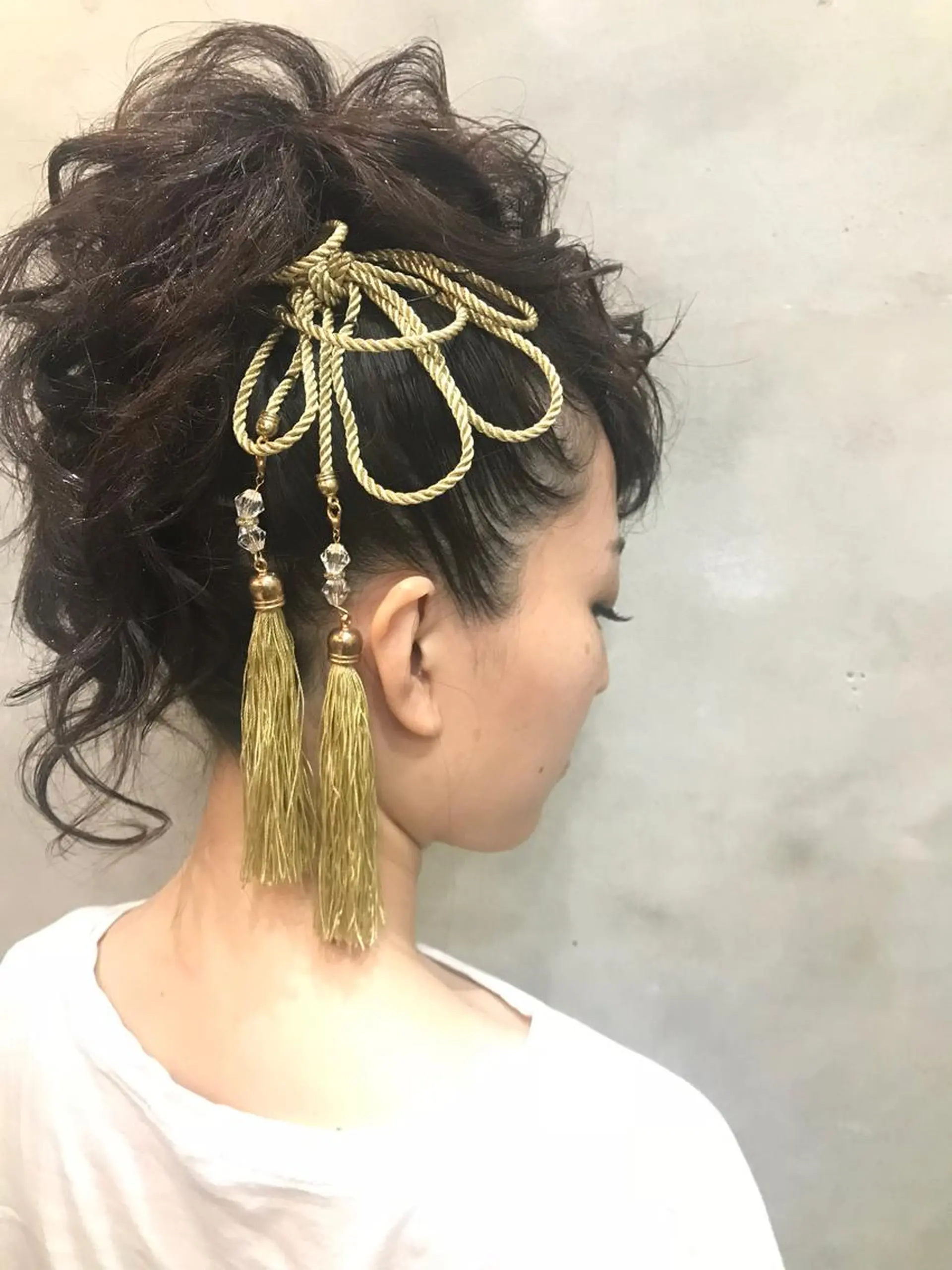 セミロング まつパ・ヘアセット ♡Chinami♡のマツエク・マツパデザイン