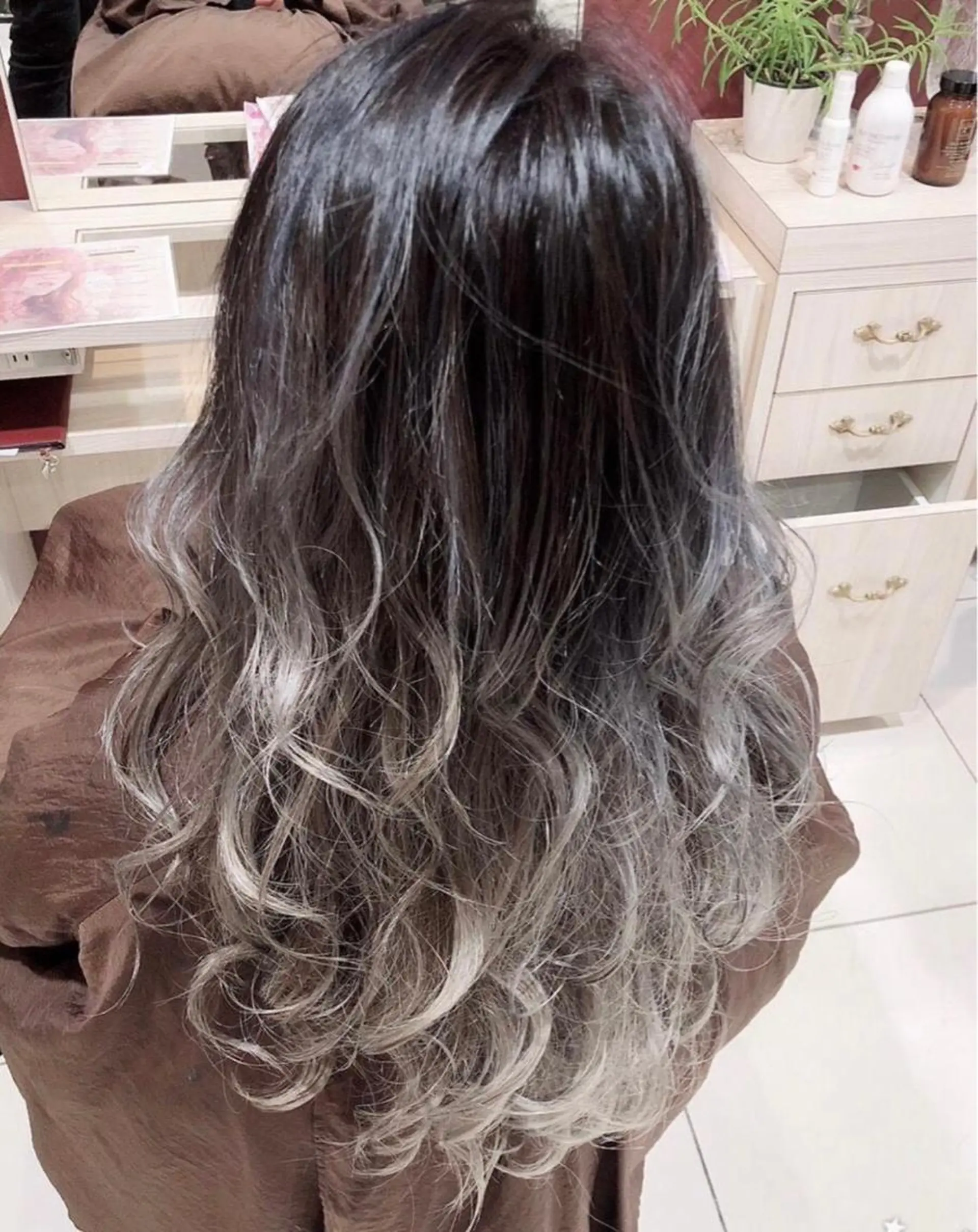 ロング カラー ヘアカラー hair＆make Earth土気あすみが丘所属・Earth土気店 ムカイユタカのヘアスタイル
