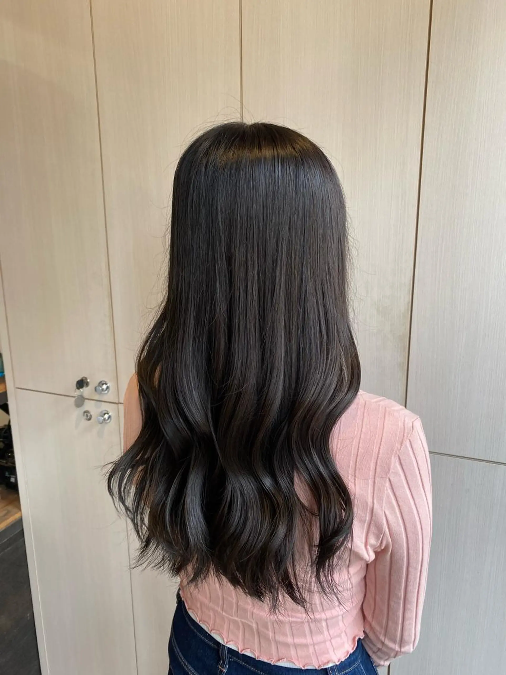 ロング ヘアカラー つじ みさきのヘアスタイル