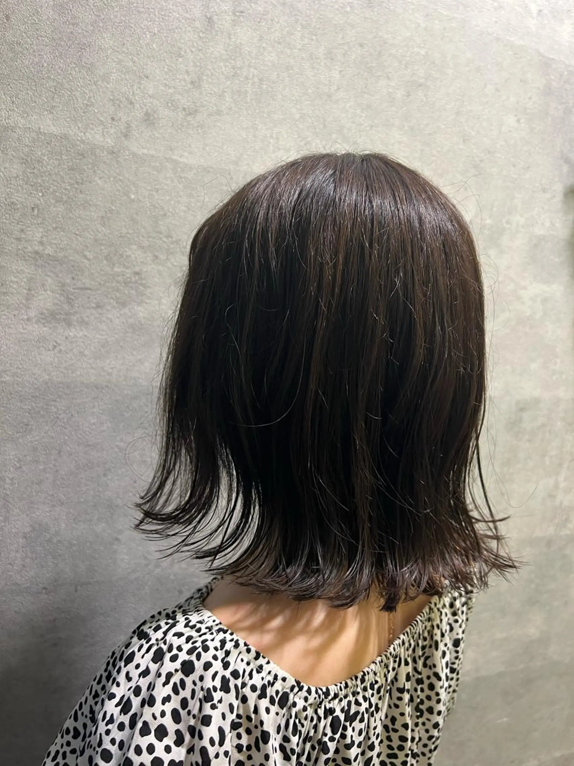 カラー グレージュ 和田 真由子のヘアスタイル