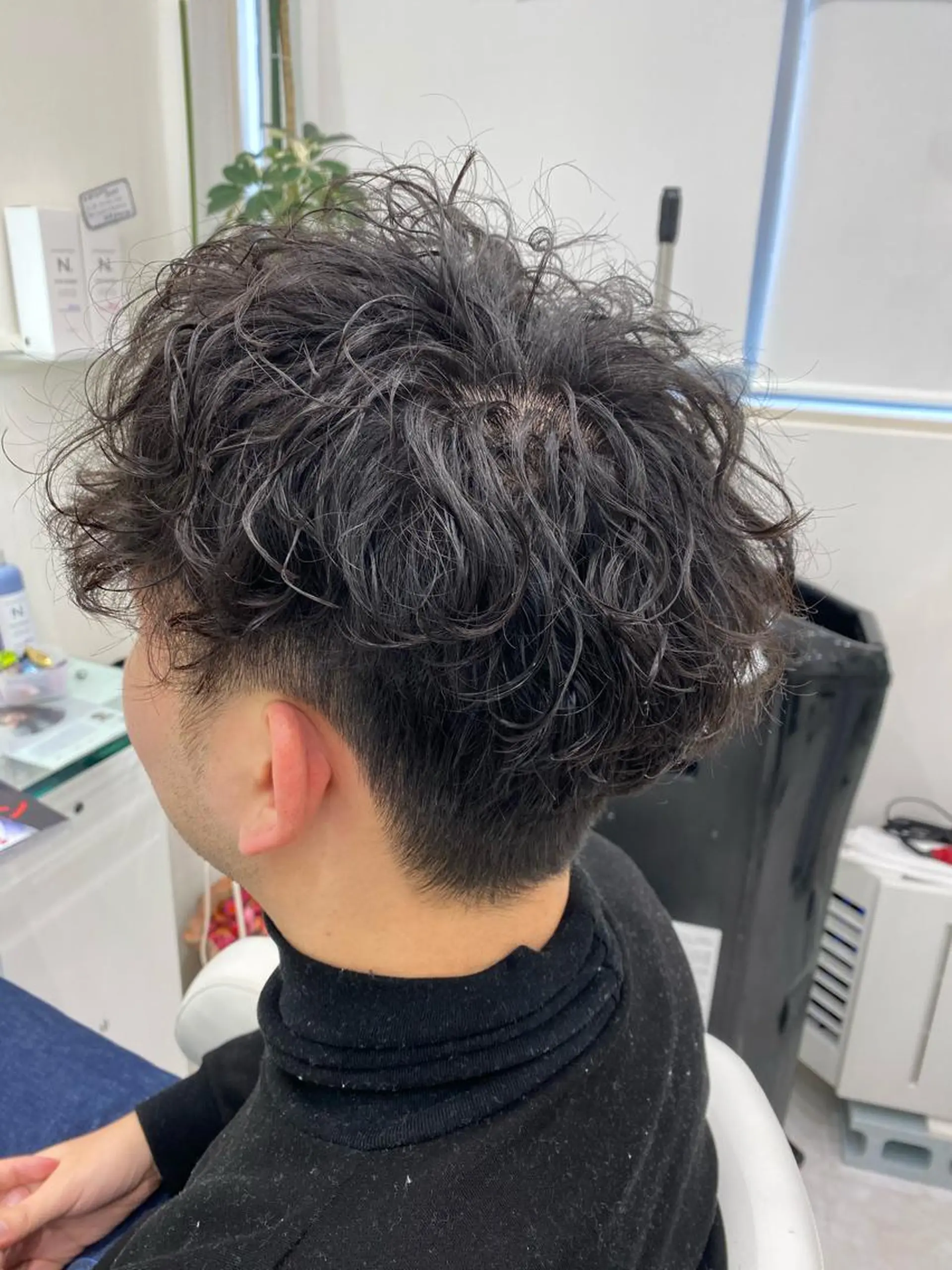ショート メンズ メンズパーマ hair Freak所属・佐藤 祥太のヘアスタイル