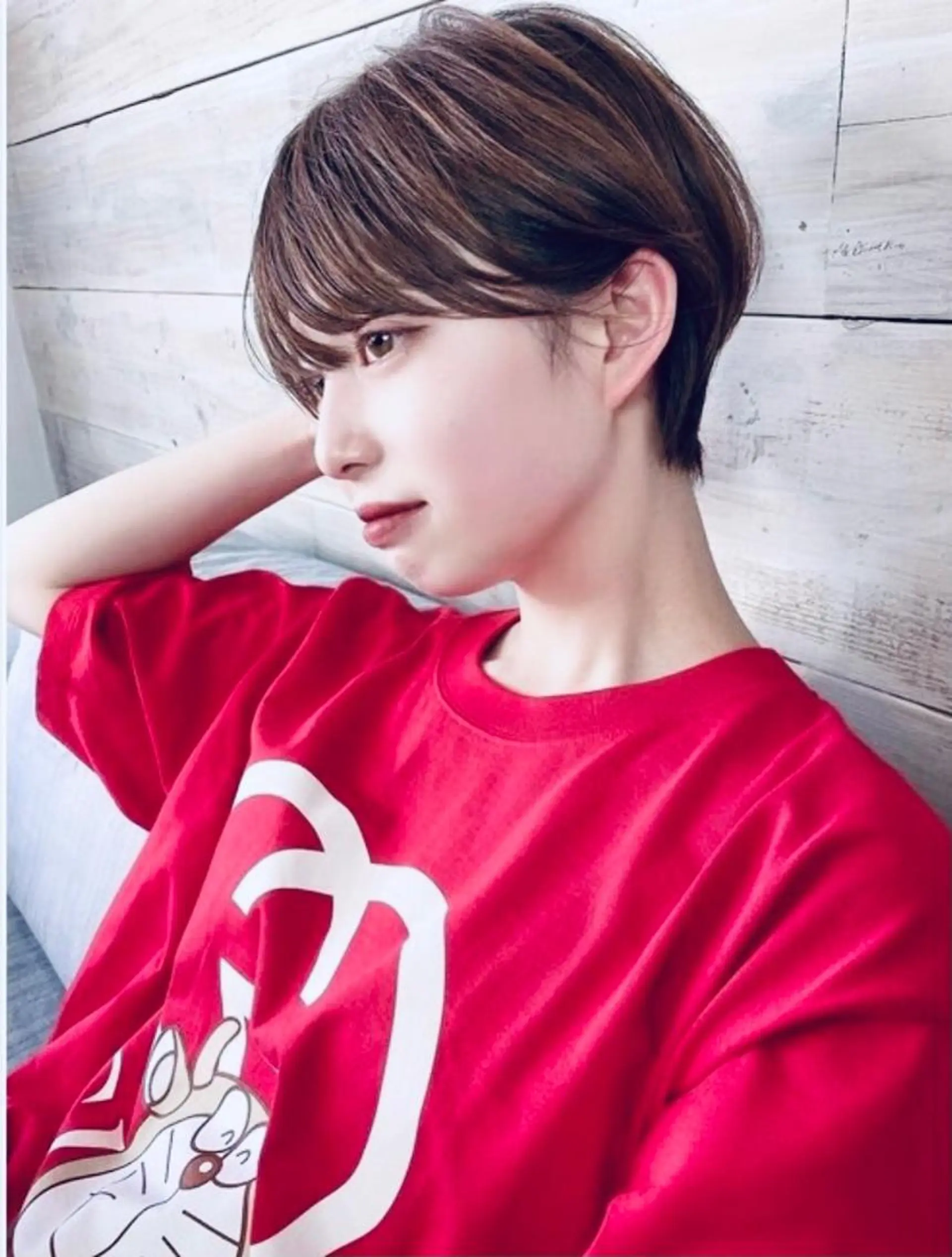 ショート 理想のツヤ髪へ 👼谷山　潮音👼のヘアスタイル