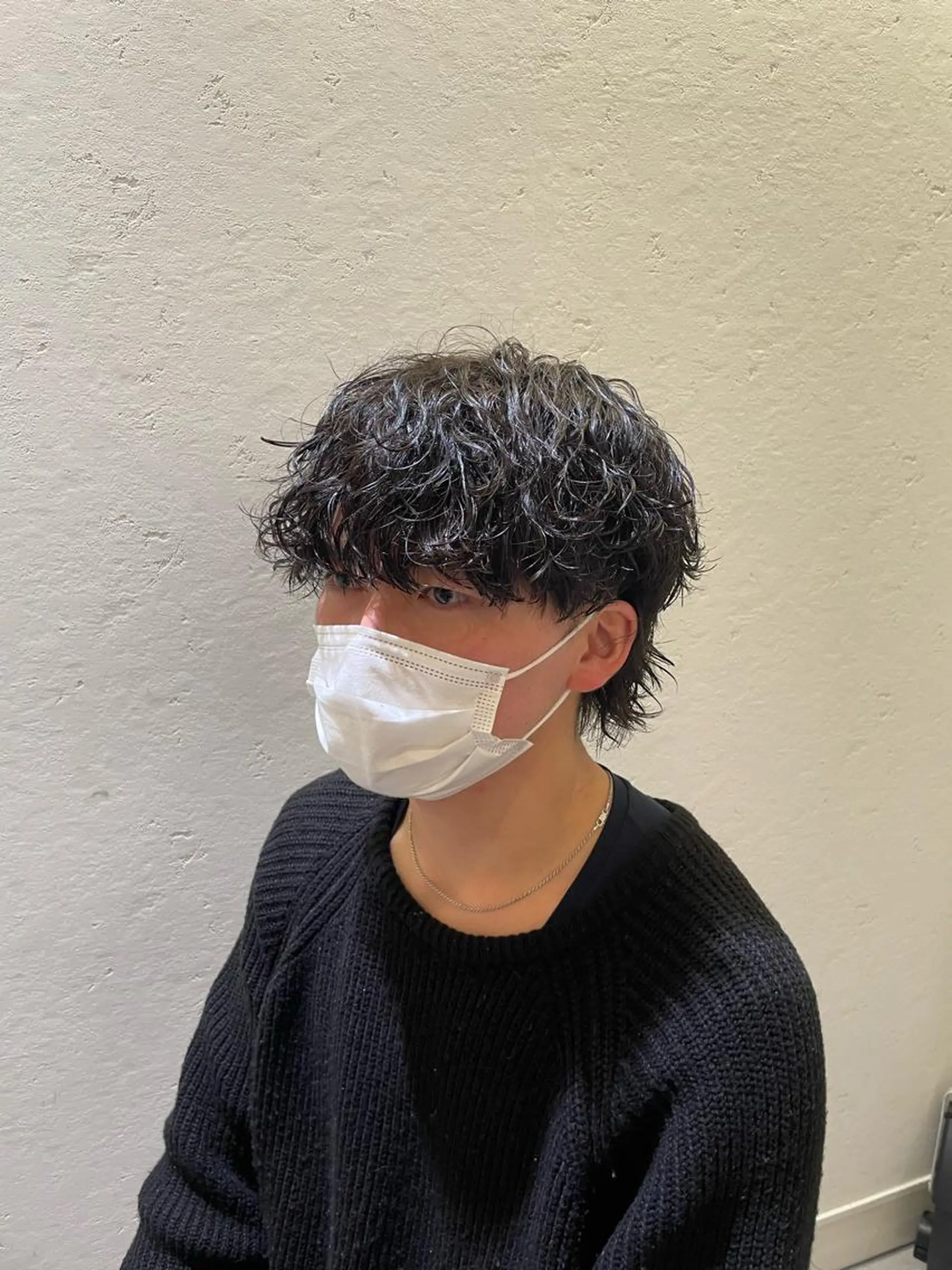 ショート パーマ ツイストスパイラルパーマ 似合わせカット ウルフカット スパイラルパーマ BIRTH by Happiness所属・【メンズ専門】 古田 隆悟のヘアスタイル