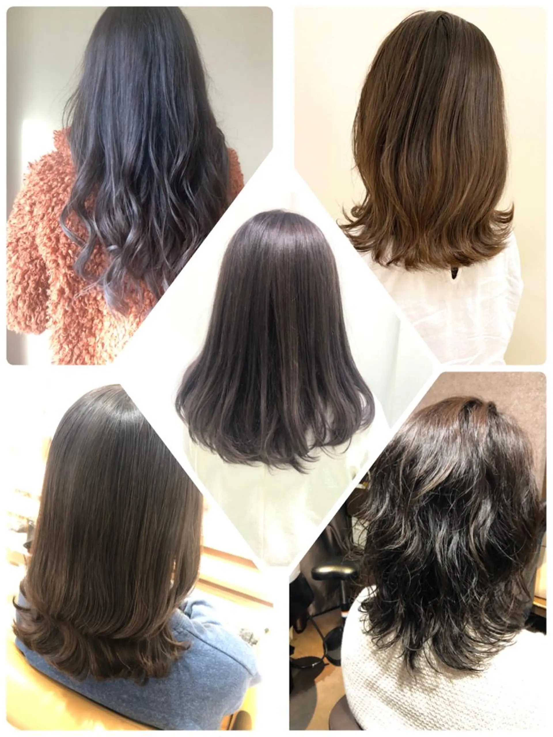 カラー OJIMA YUKAのヘアスタイル
