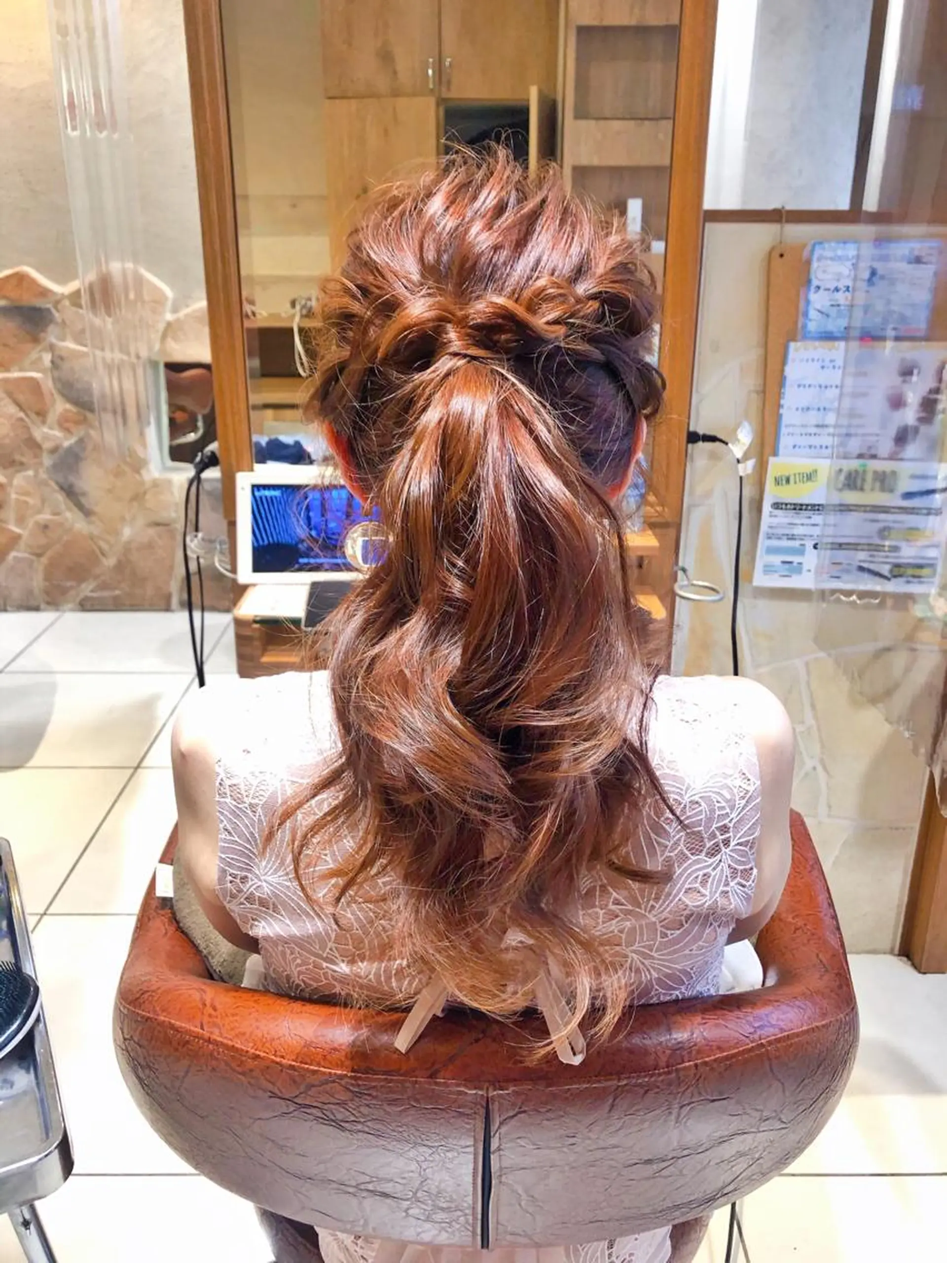 ロング ヘアアレンジ 【ディレクター 🧸🤍田澤　唯那】のヘアスタイル