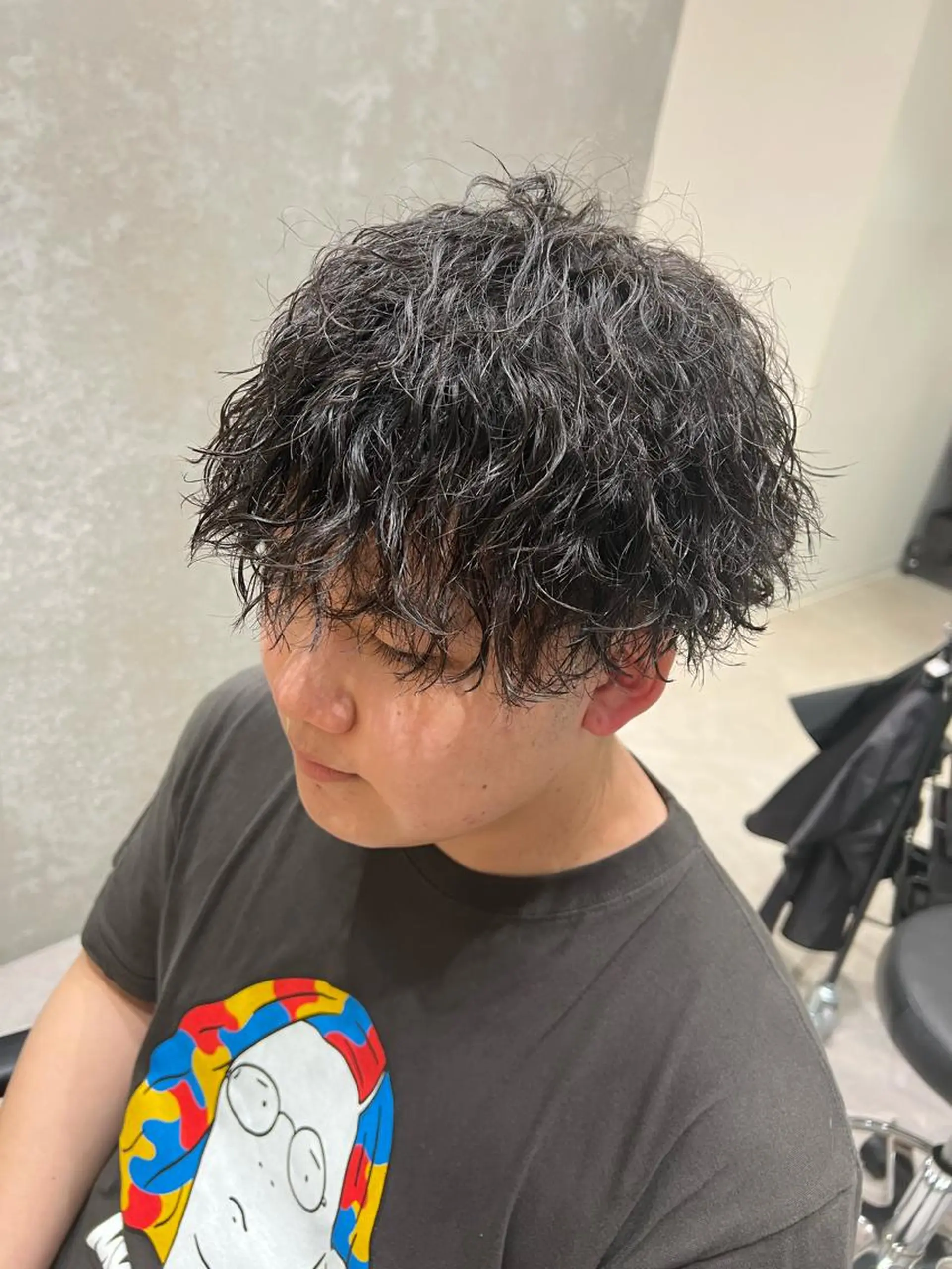 パーマ ツイストスパイラルパーマ スパイラルパーマ 速攻ヘッドスパ 瞬眠-MEN-のエステ・リラクイメージ