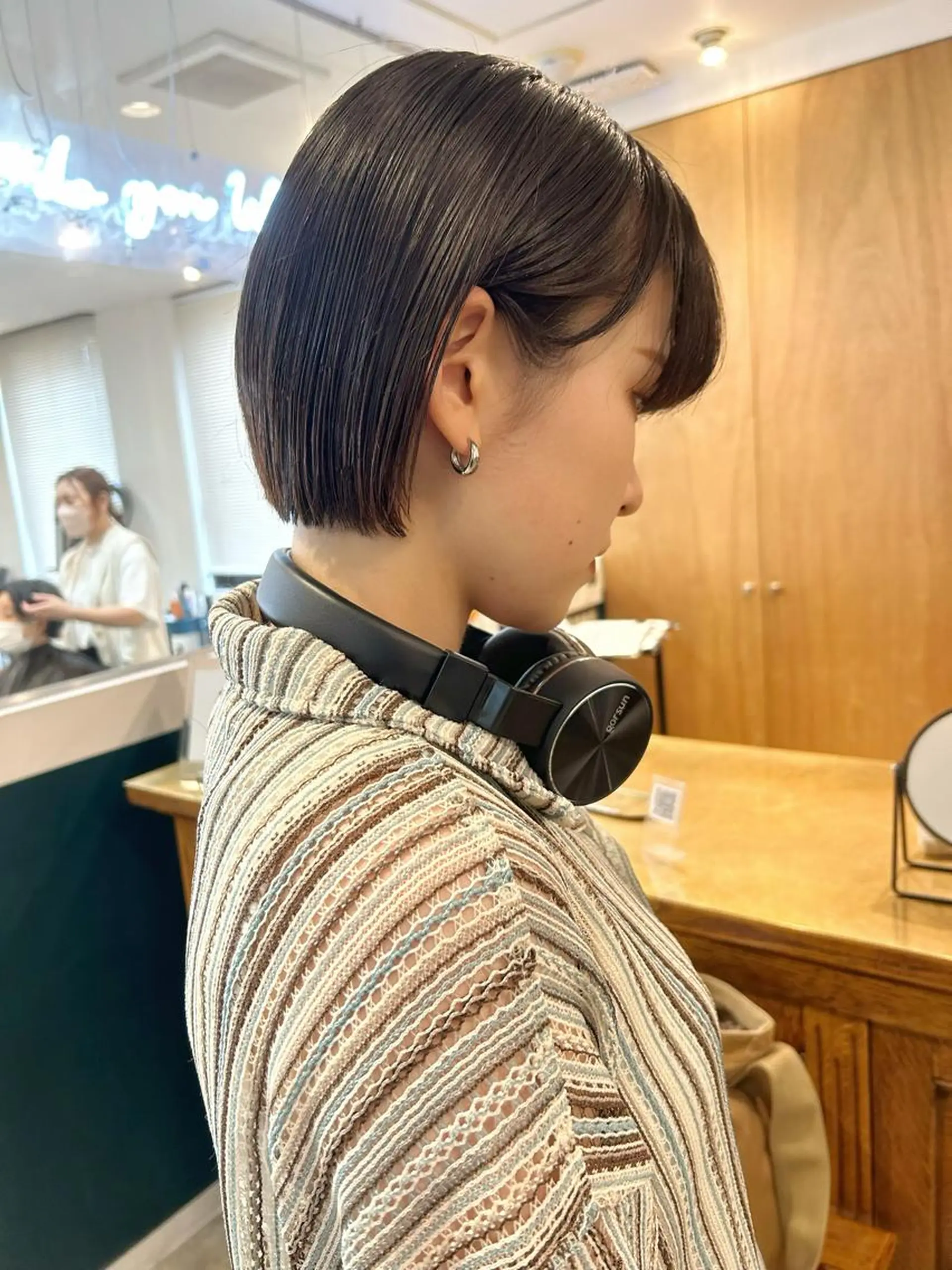 ショート ボブ カット カラーリスト菅野 竜矢🌈のヘアスタイル