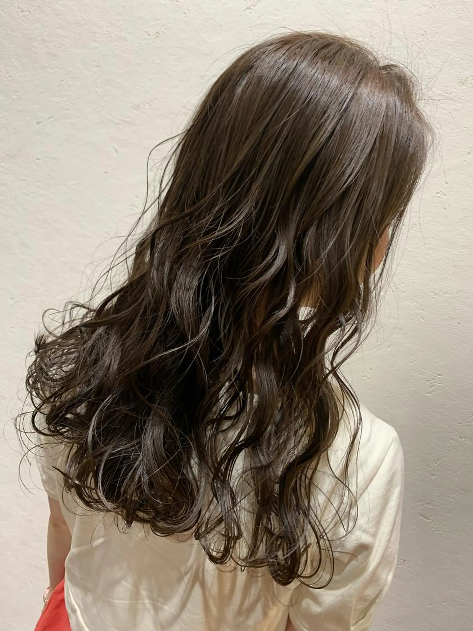 ロング カラー 天野 開のヘアスタイル