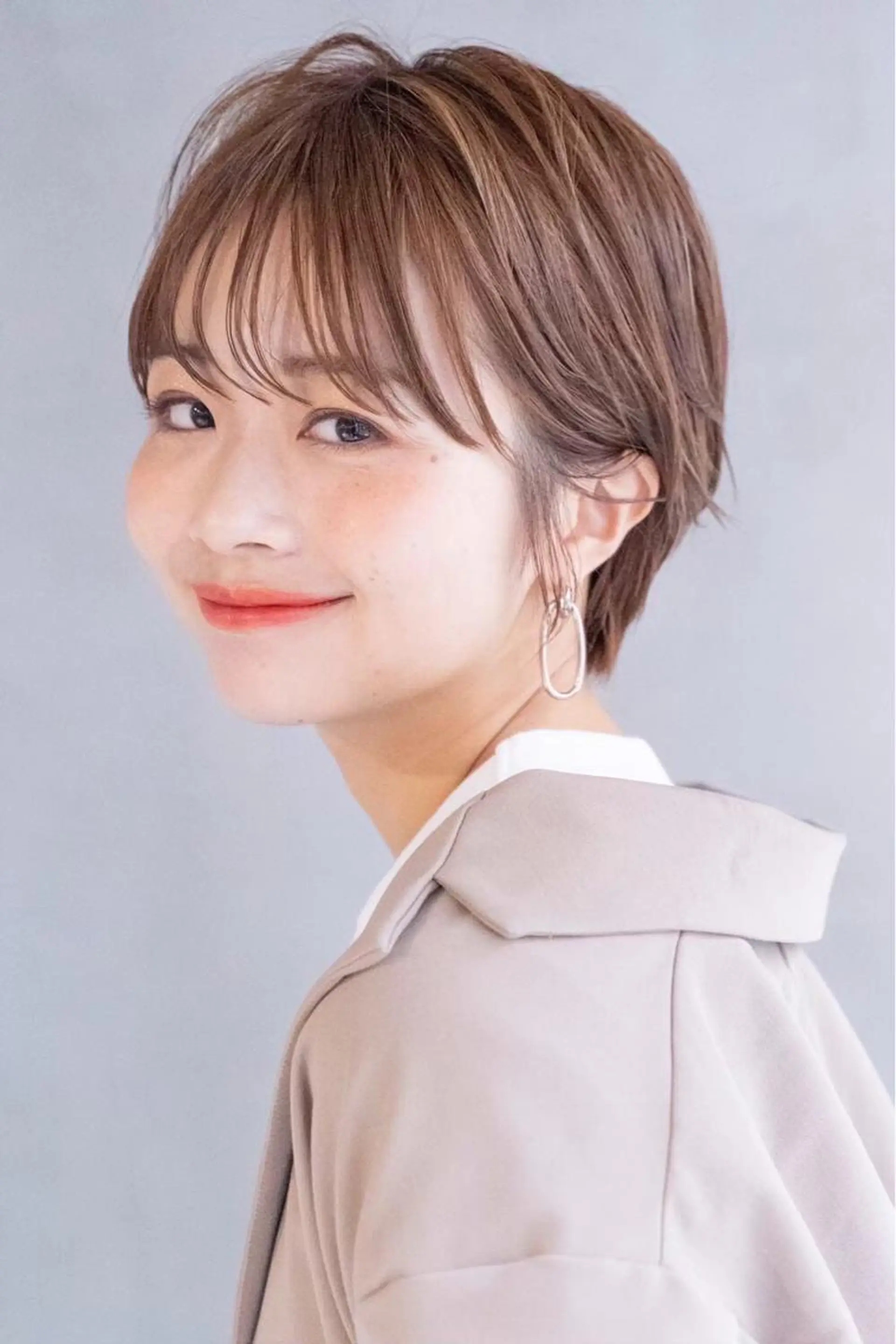 ショート カラー ヘアアレンジ GRAND OMOTESANDOのヘアスタイル