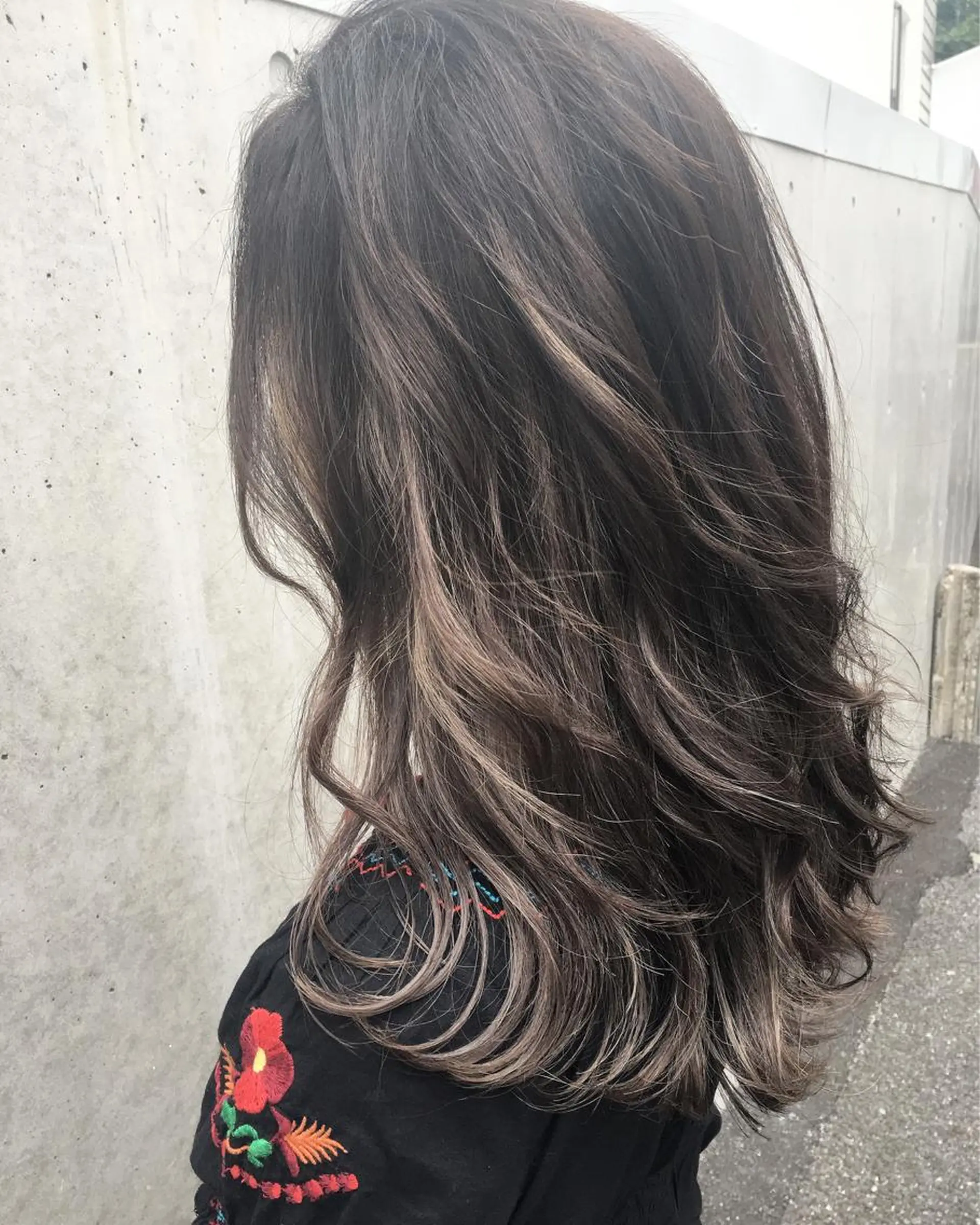 ロング 外国人風カラー 北村 亮のヘアスタイル