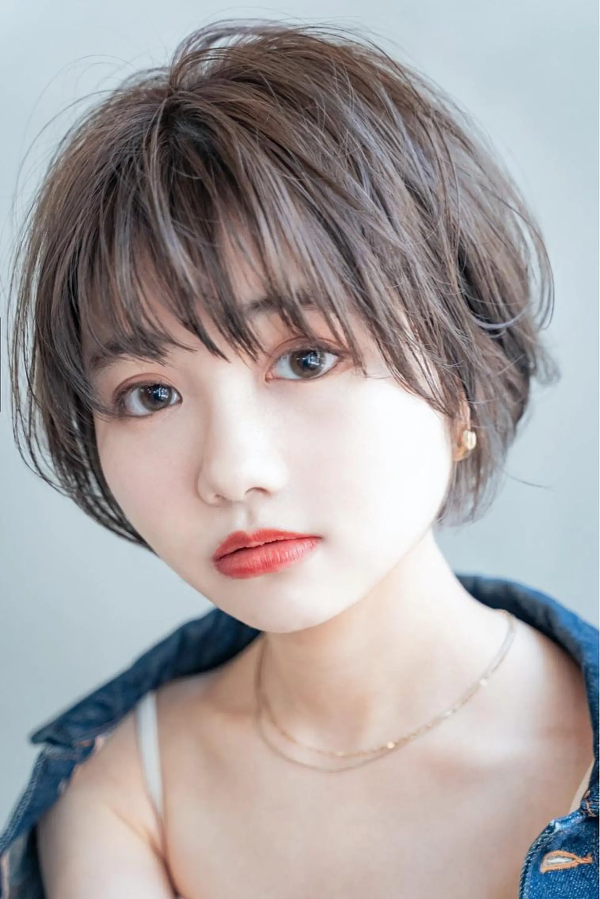 ミディアム カラー ベージュカラー ミルクティーベージュ カット トリートメント 似合わせ×美髪改善✨ Yutoのヘアスタイル