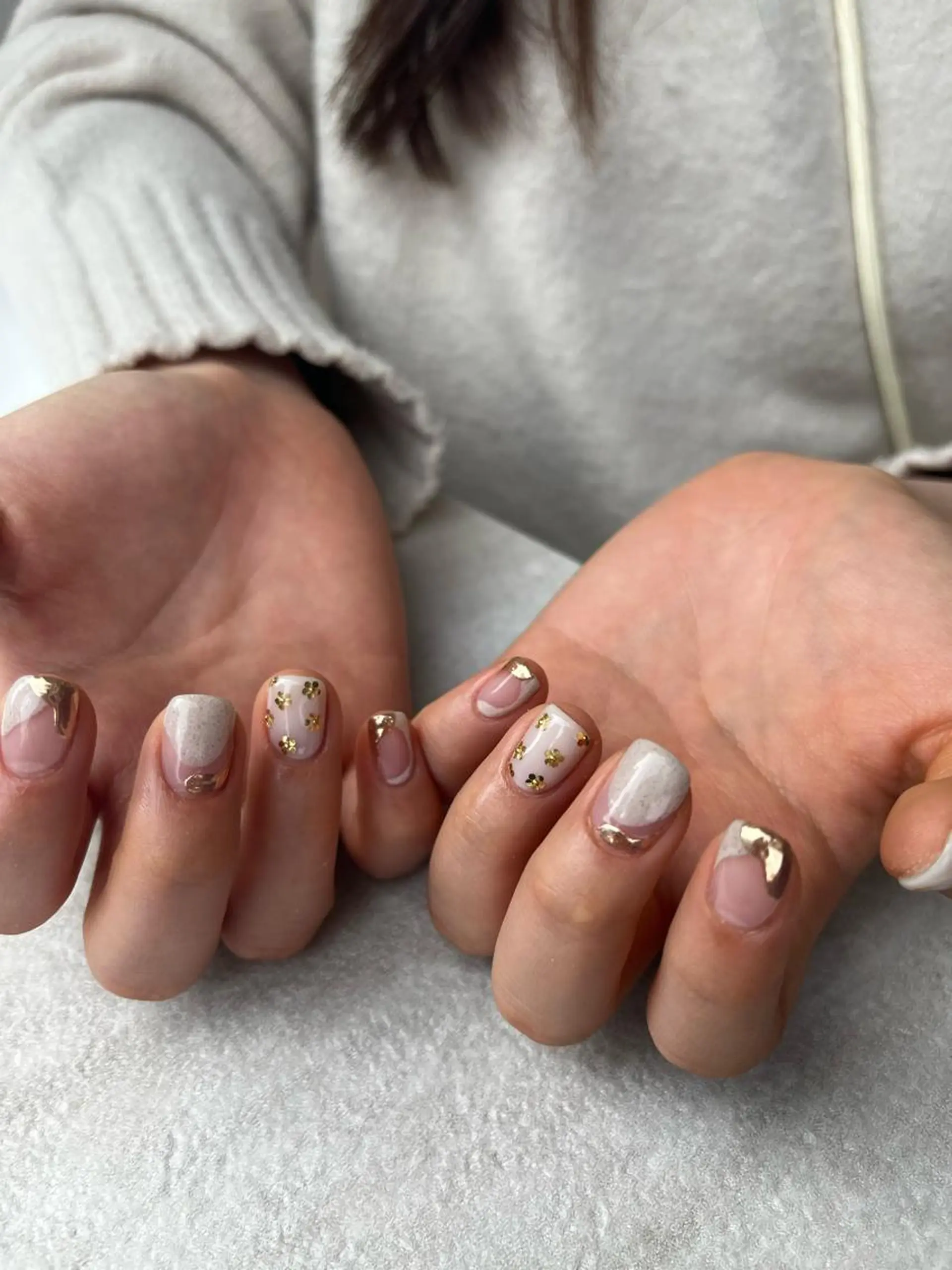 ネイル 小川 奈々花のネイルデザイン