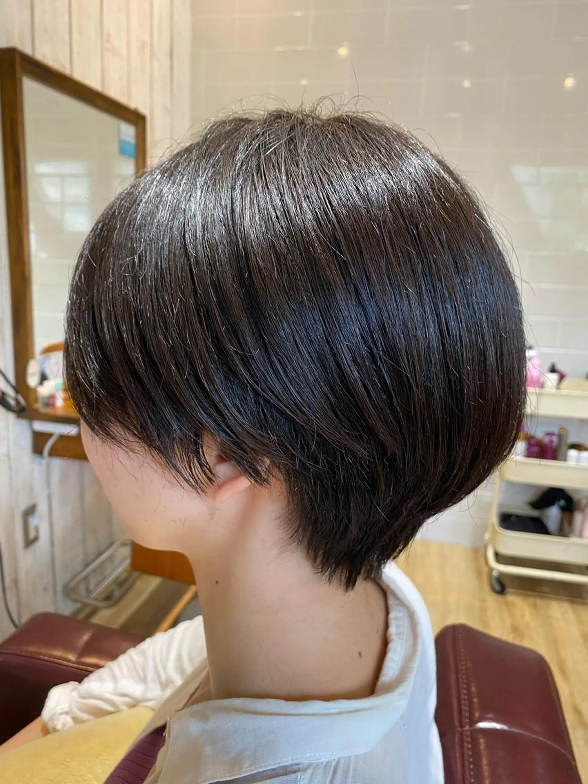 ショート カット ヘアカラー トリートメント ICON所属・艶美髪マスター 店長✂︎YUKKEのヘアスタイル