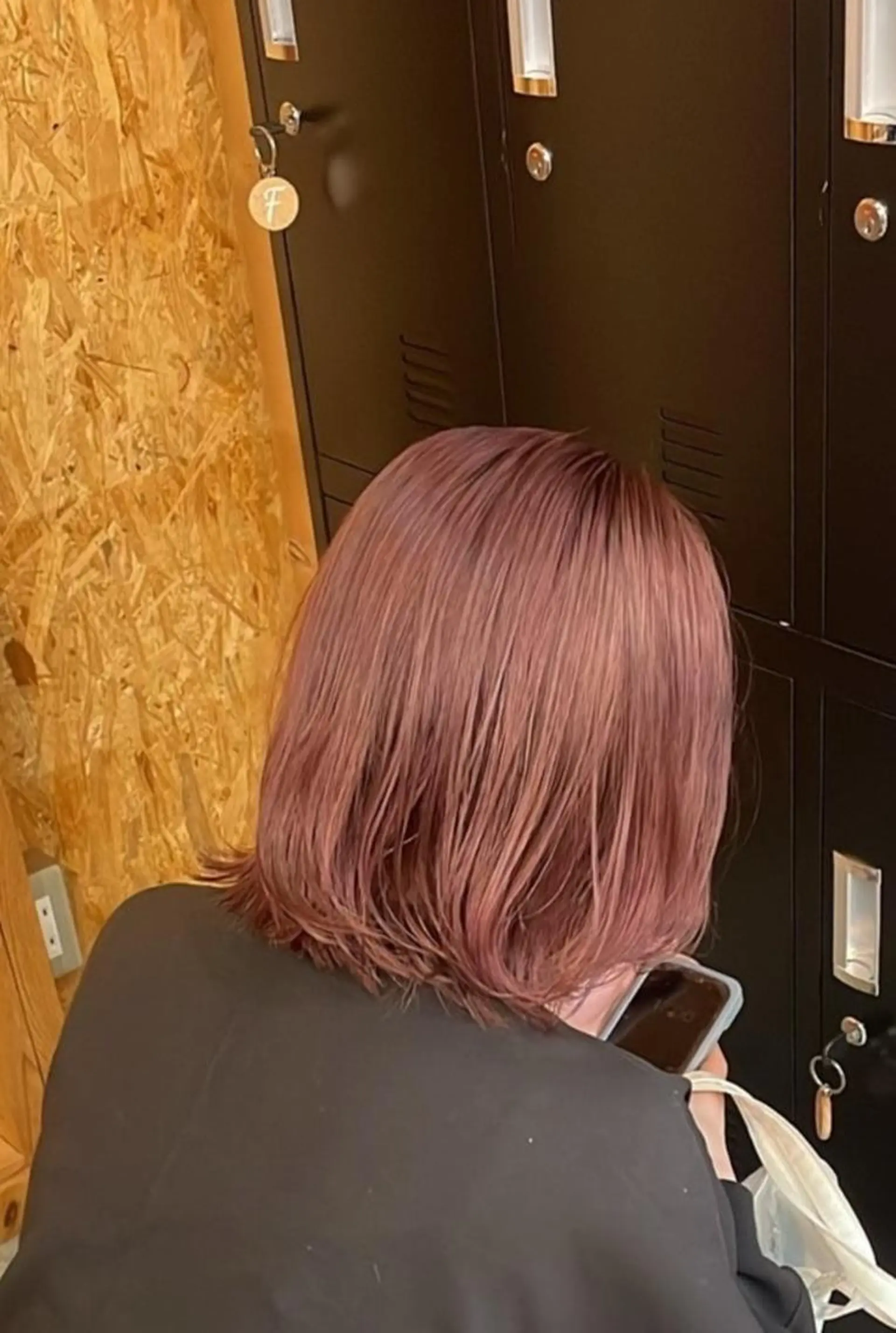 ミディアム ヘアカラー トリートメント まろみ暖色× chia🕯のヘアスタイル