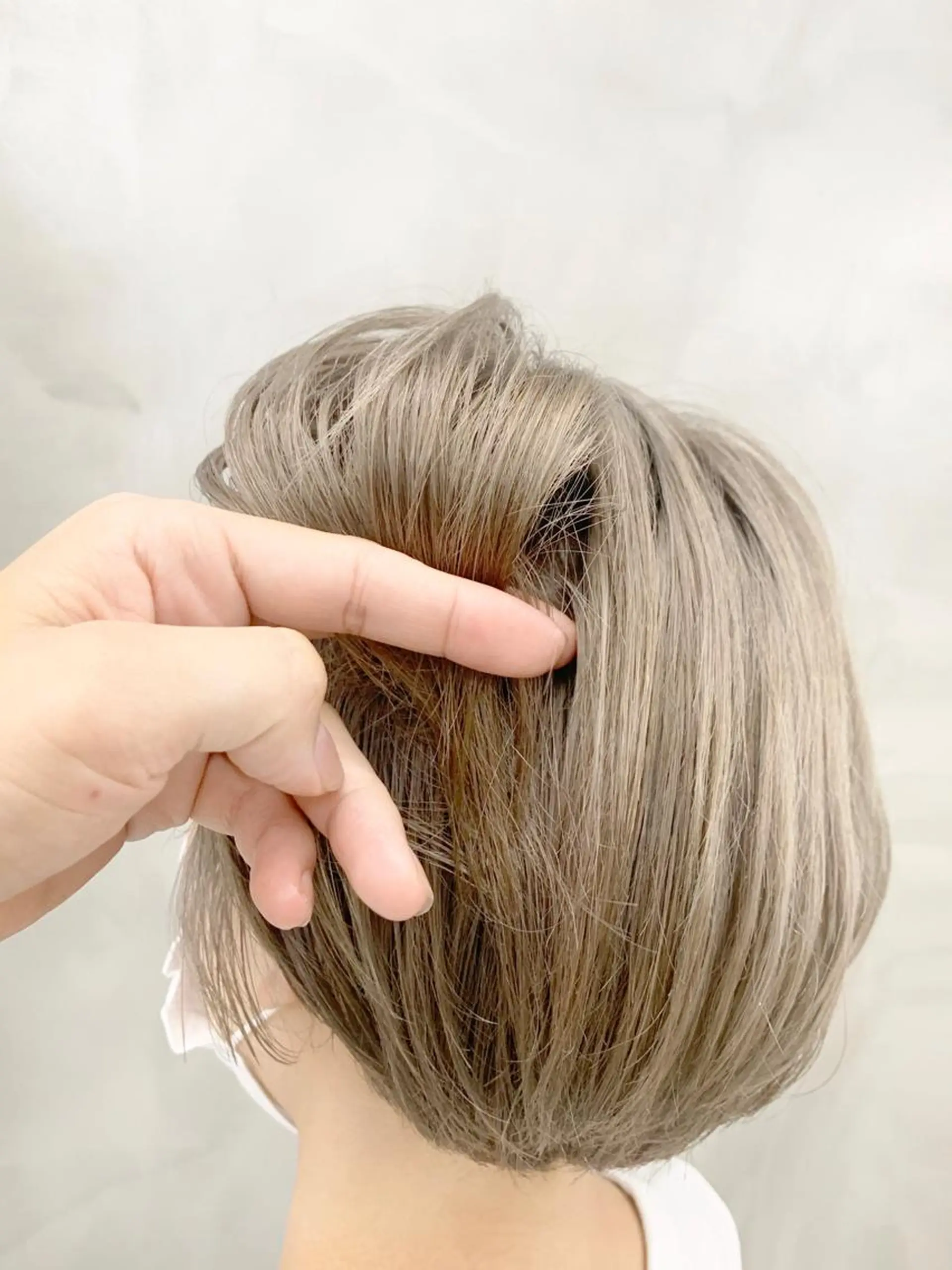カラー ベージュカラー ブリーチ ブロンド ケアブリーチ ミルクティーベージュ SEED&beauty byFLAT所属・ヘッドスパ (女性限定)🍋モエのヘアスタイル