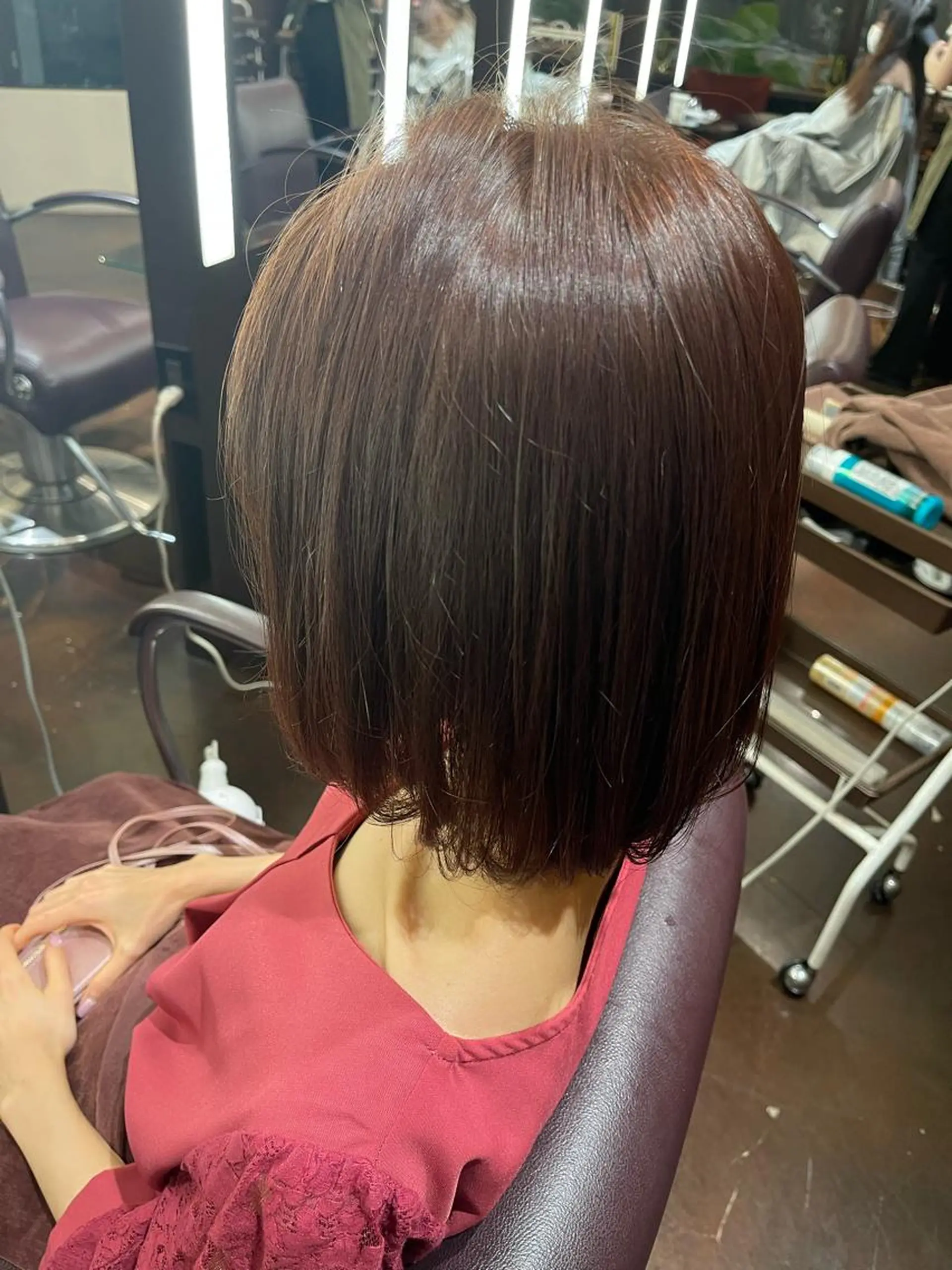 ショート カラー 吉田 優里のヘアスタイル
