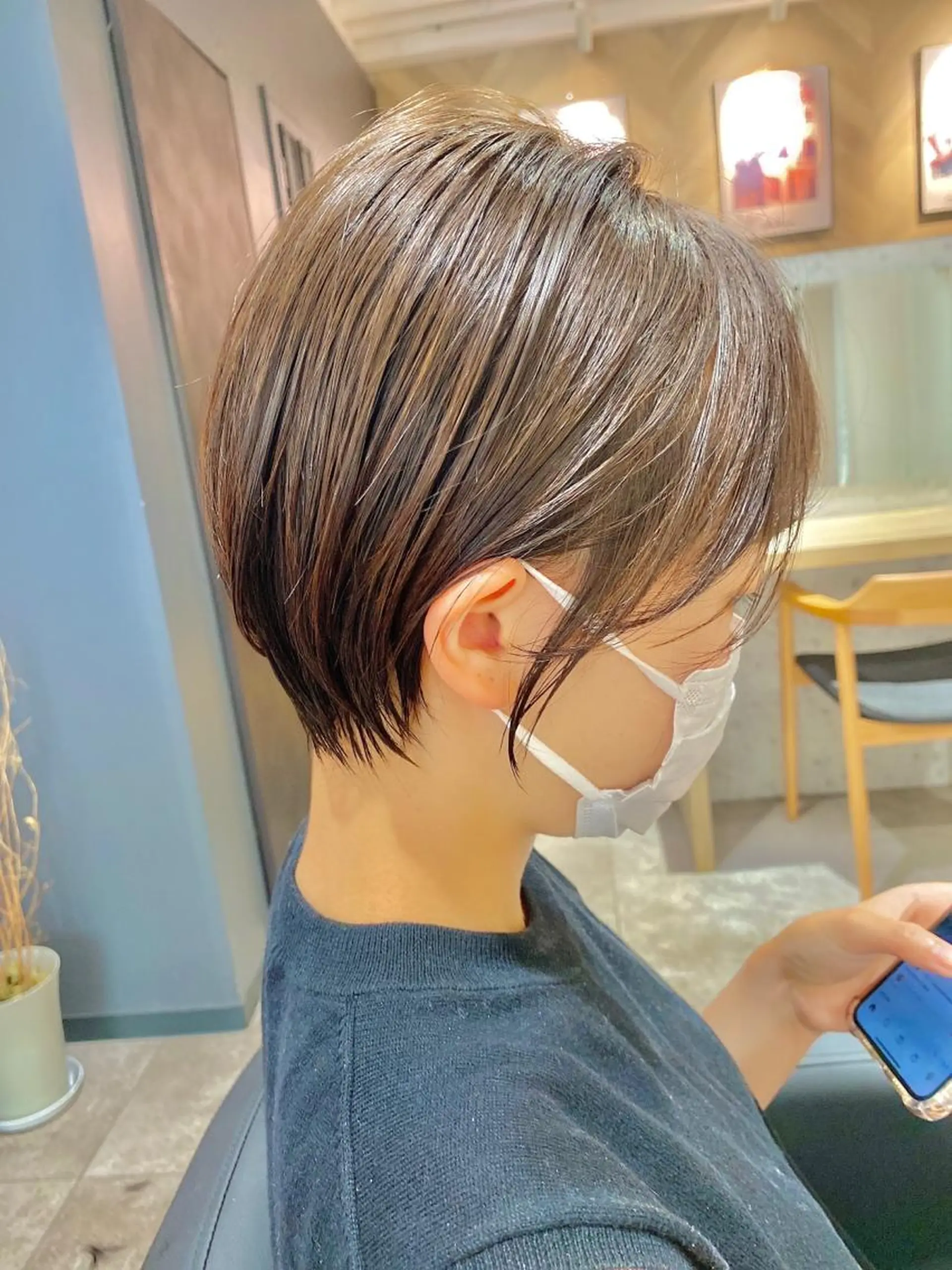 ショート カット ヘアカラー HARUKI MINATO japan所属・🧡ショートの達人 🧡SHOのヘアスタイル