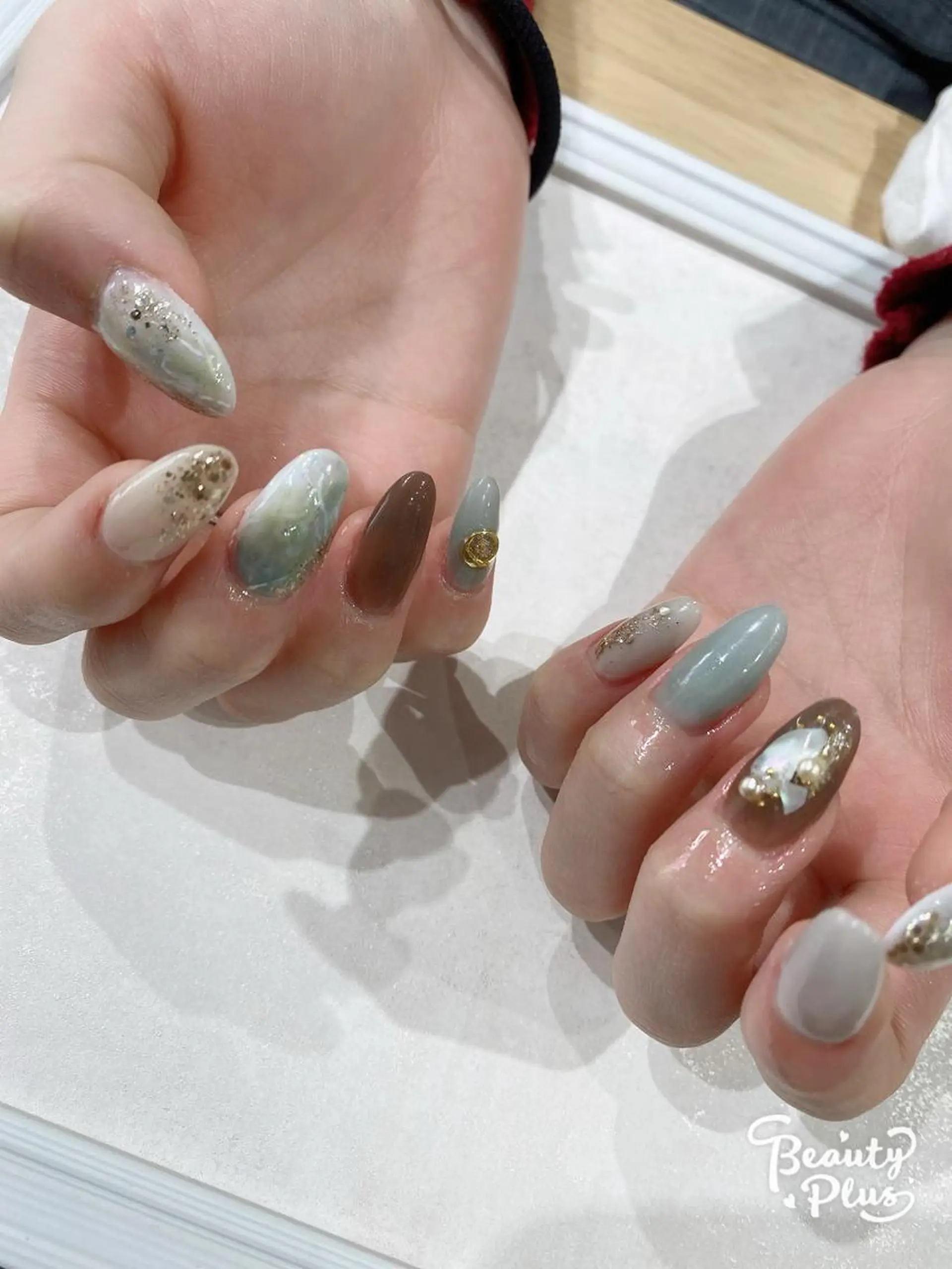 ミディアム ハンドネイル JNA認定講師🌸 RIEのネイルデザイン