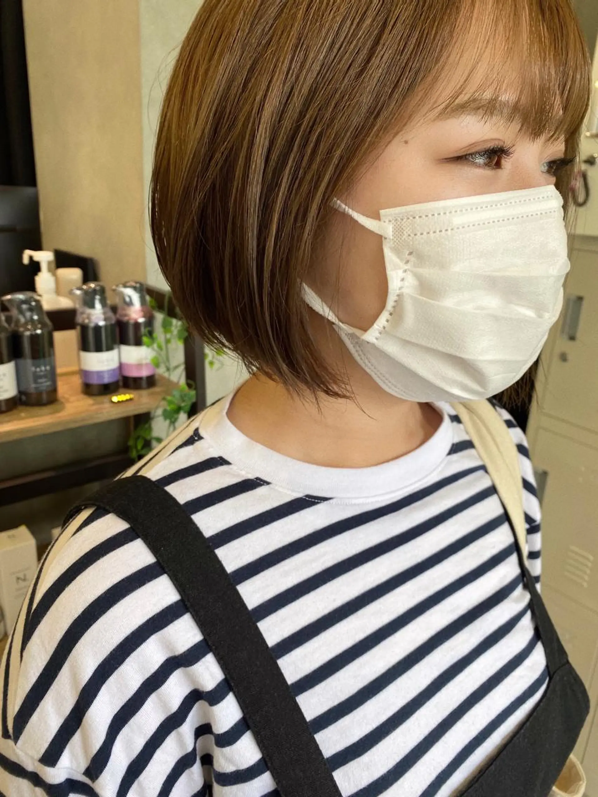 ショート カラー 🕶️佐藤 海李🐏のヘアスタイル