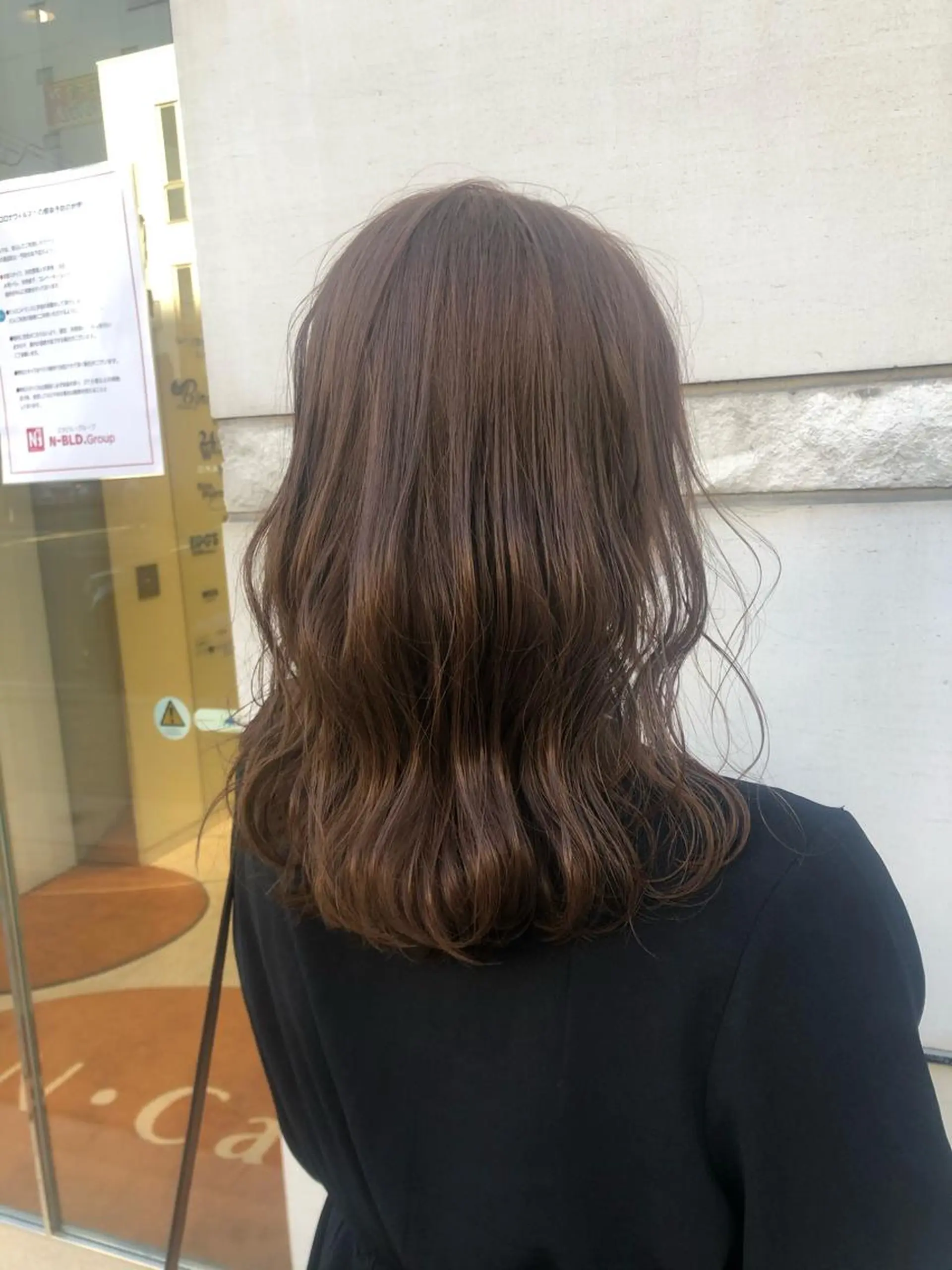 ミディアム カラー 冨木 雄斗のヘアスタイル