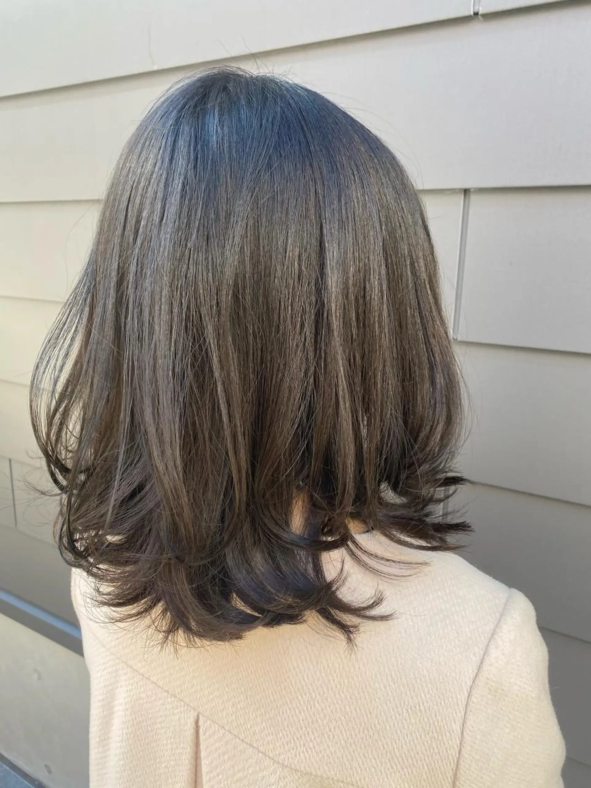 ミディアム カラー レイヤーカット ローレイヤー 外ハネヘア カット ヘアカラー トリートメント Bianca所属・Bianca  代表 硲　貴亮【東武練馬】のヘアスタイル