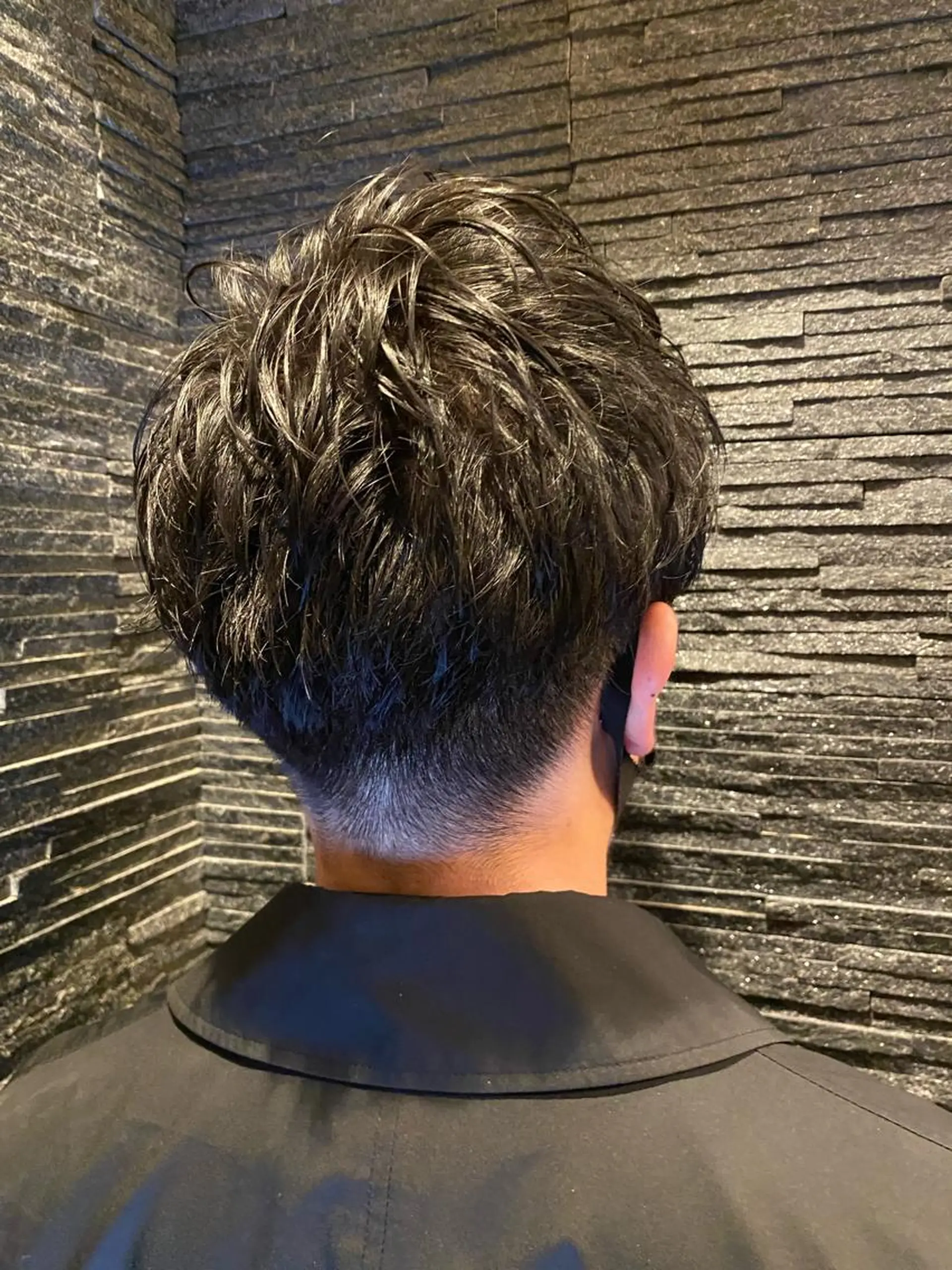 ミディアム 齋藤 大晟のヘアスタイル