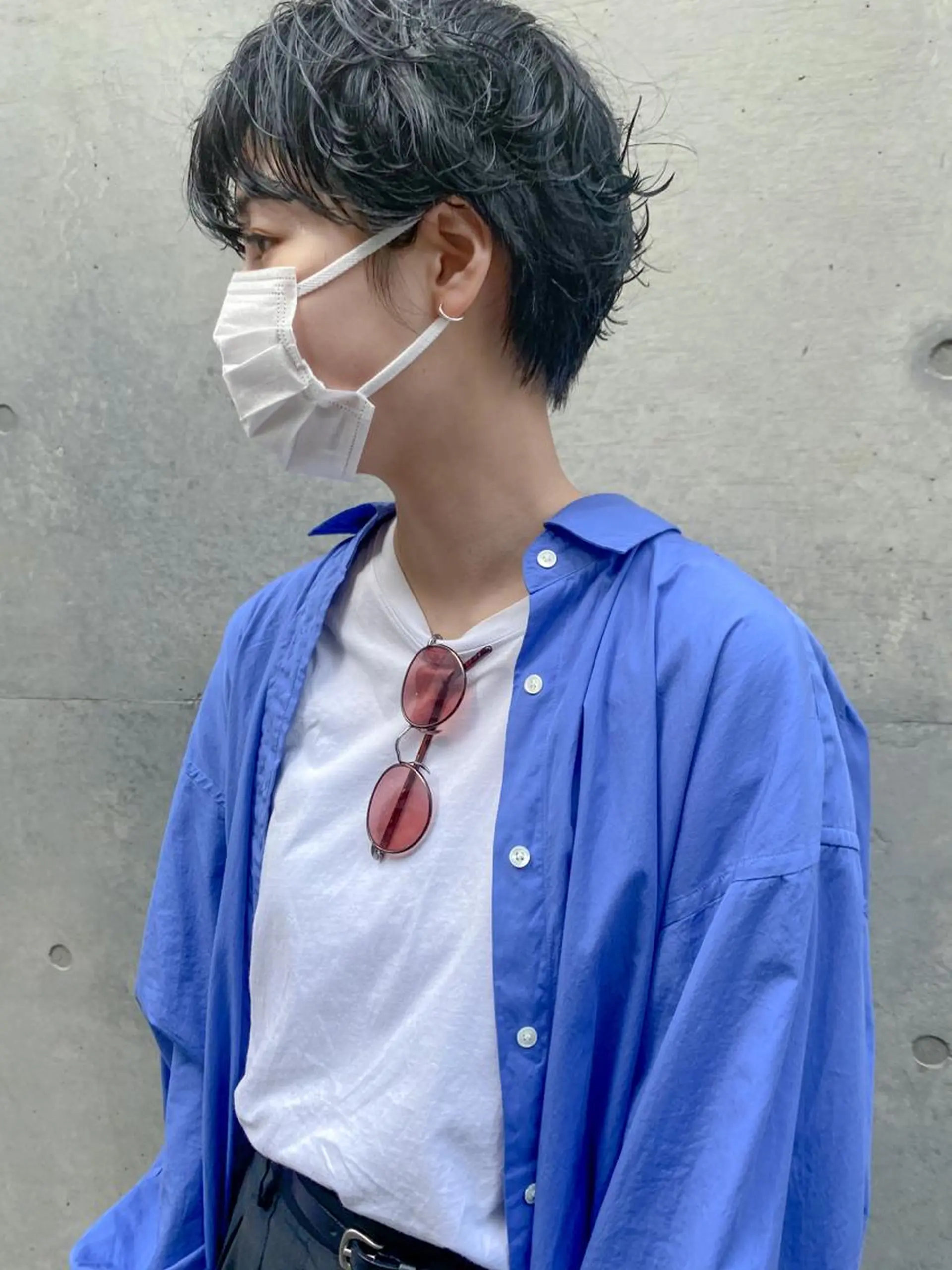 ショート パーマ THE DAY所属・AKI HASHIMOTOのヘアスタイル