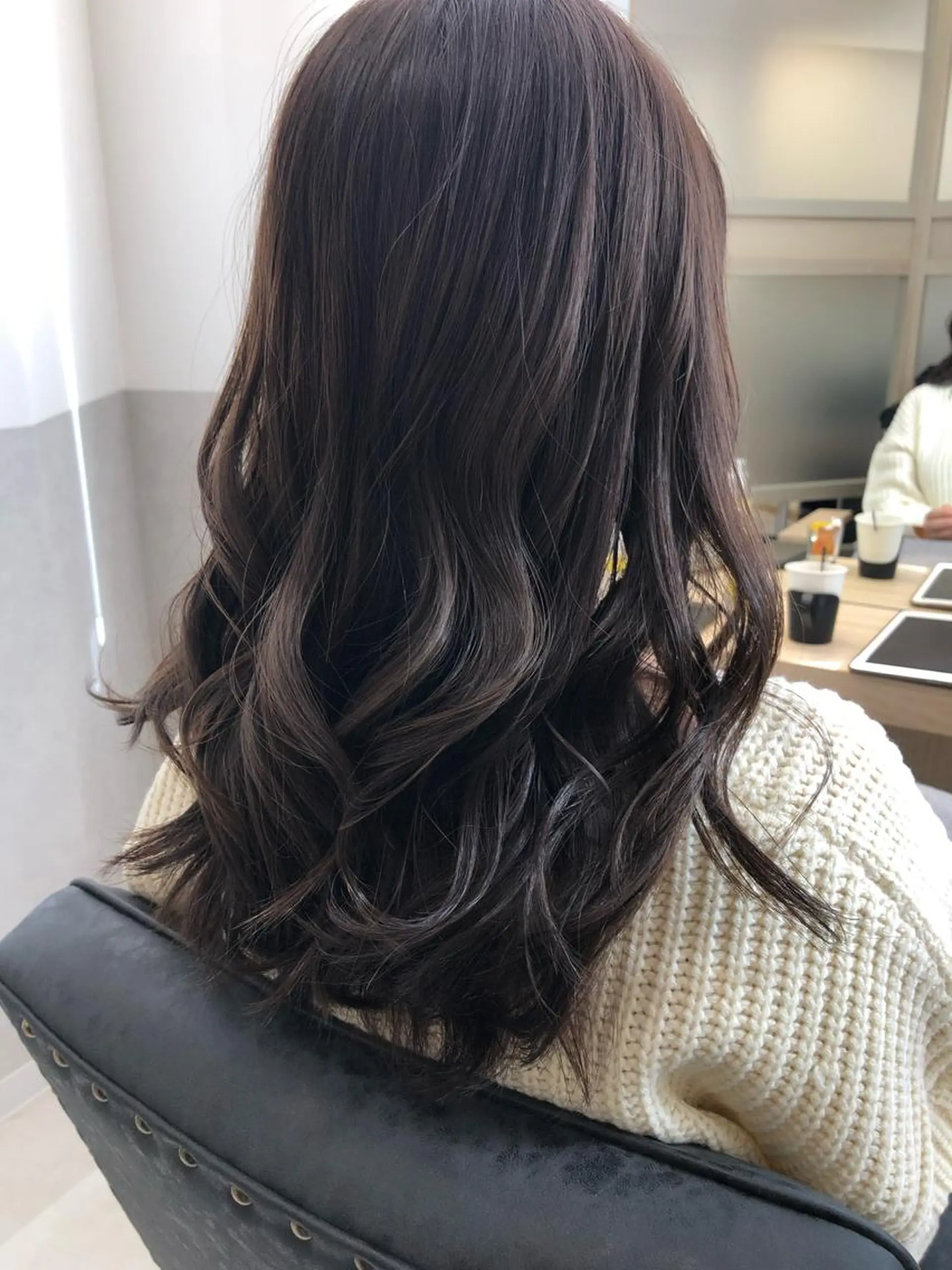 セミロング カラー ヘアアレンジ カット ヘアカラー トリートメント 天野 涼のヘアスタイル
