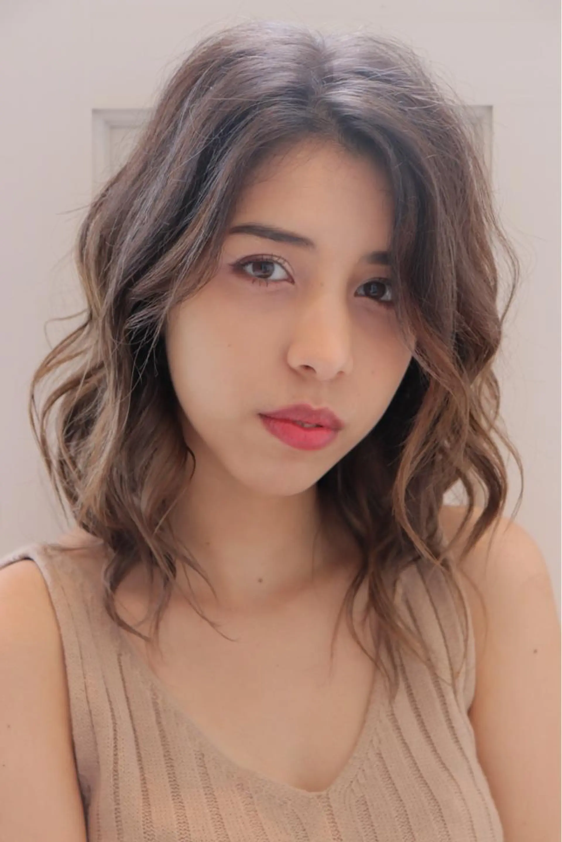 セミロング カット ヘアカラー トリートメント adept北千住店所属・✨髪質改善&ボブ✨ 近藤 凌のヘアスタイル