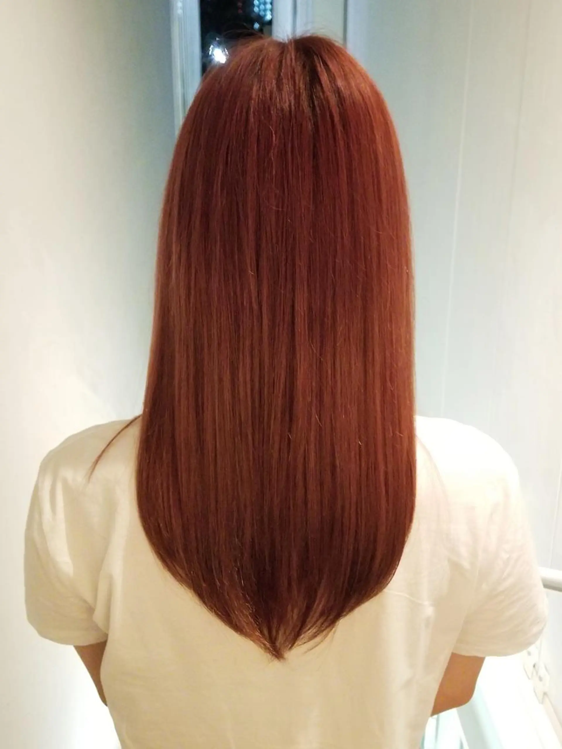 ロング カラー ベージュカラー ピンクカラー ピンクベージュ カット ヘアカラー トリートメント パピヨンロゼ メイのヘアスタイル