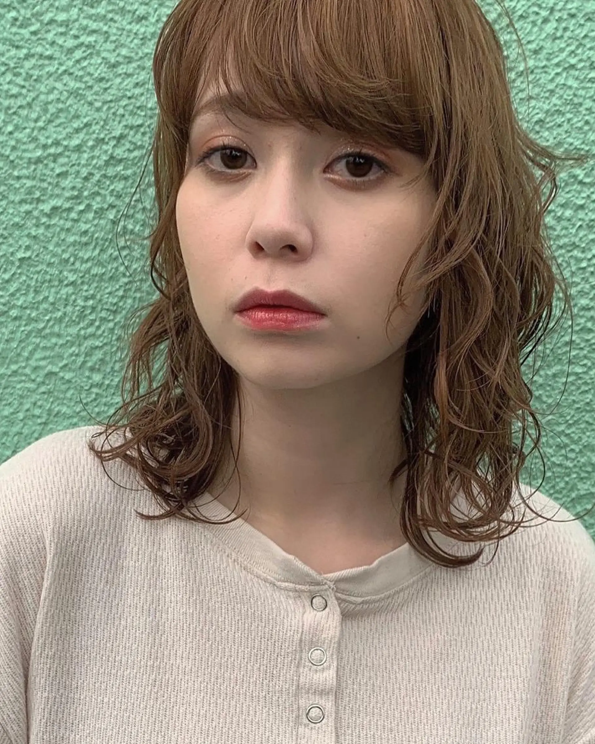 ロング カラー カット ヘアカラー トリートメント 大橋 タツヤのヘアスタイル