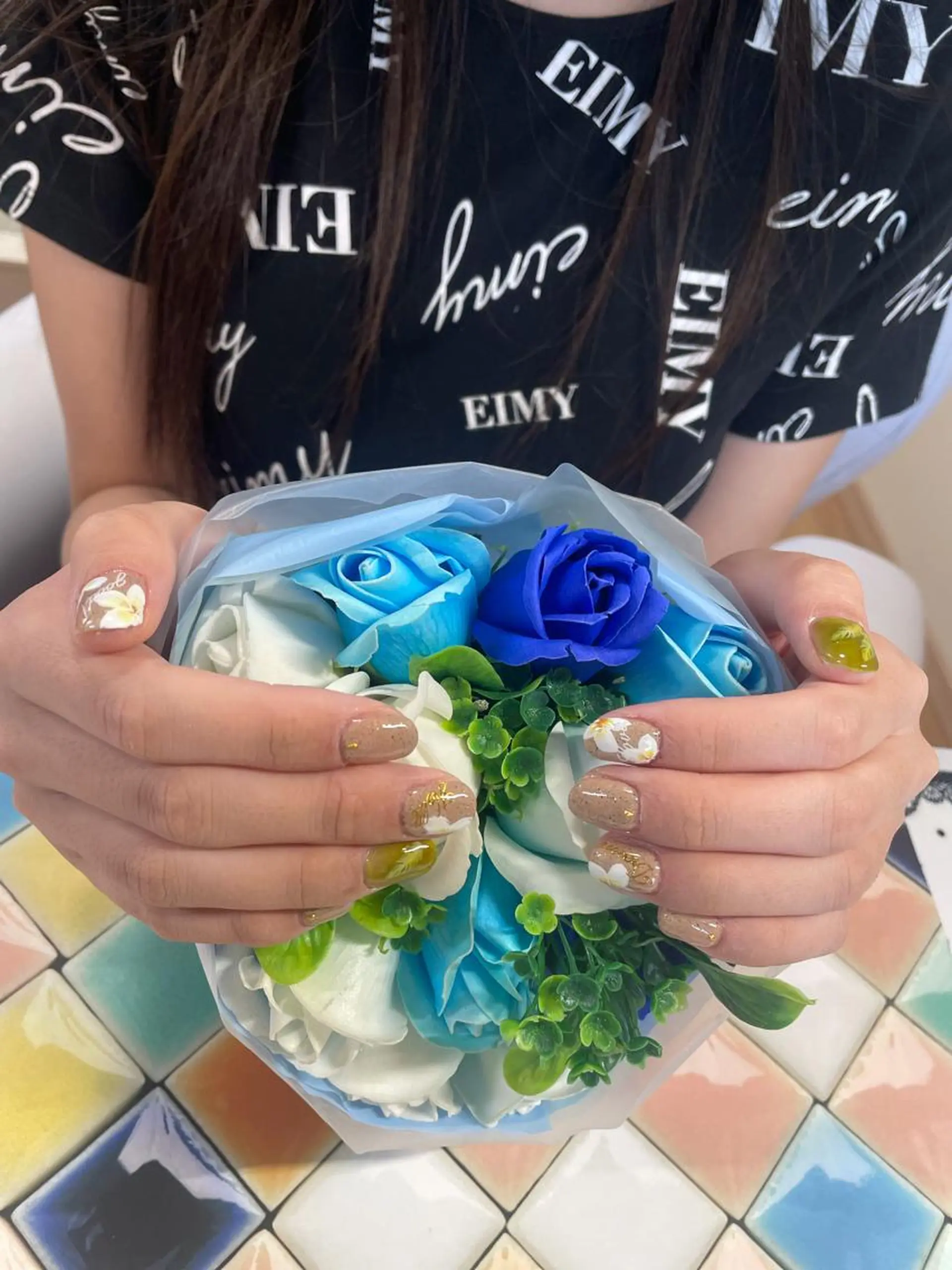 ネイル 奥園 良恵のネイルデザイン