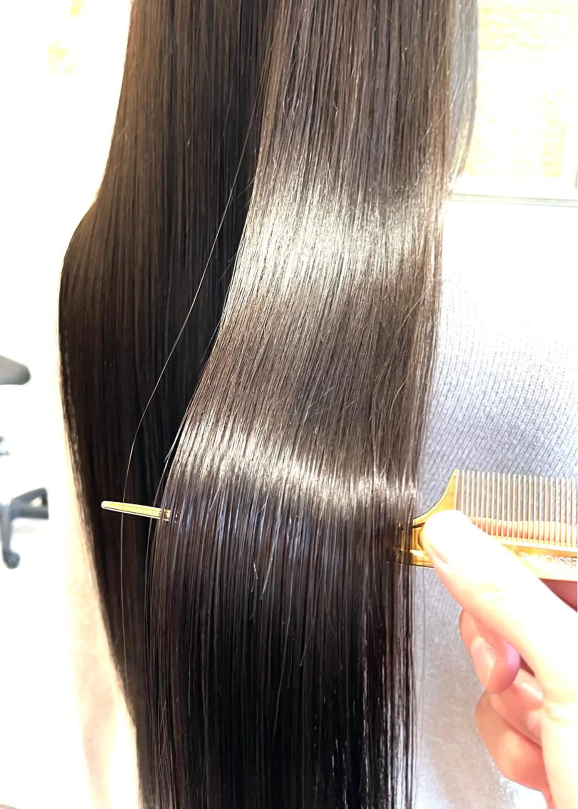 ロング カット 縮毛矯正 トリートメント 抜毛 薄毛 白髪 頭皮改善　柳沢慶のヘアスタイル