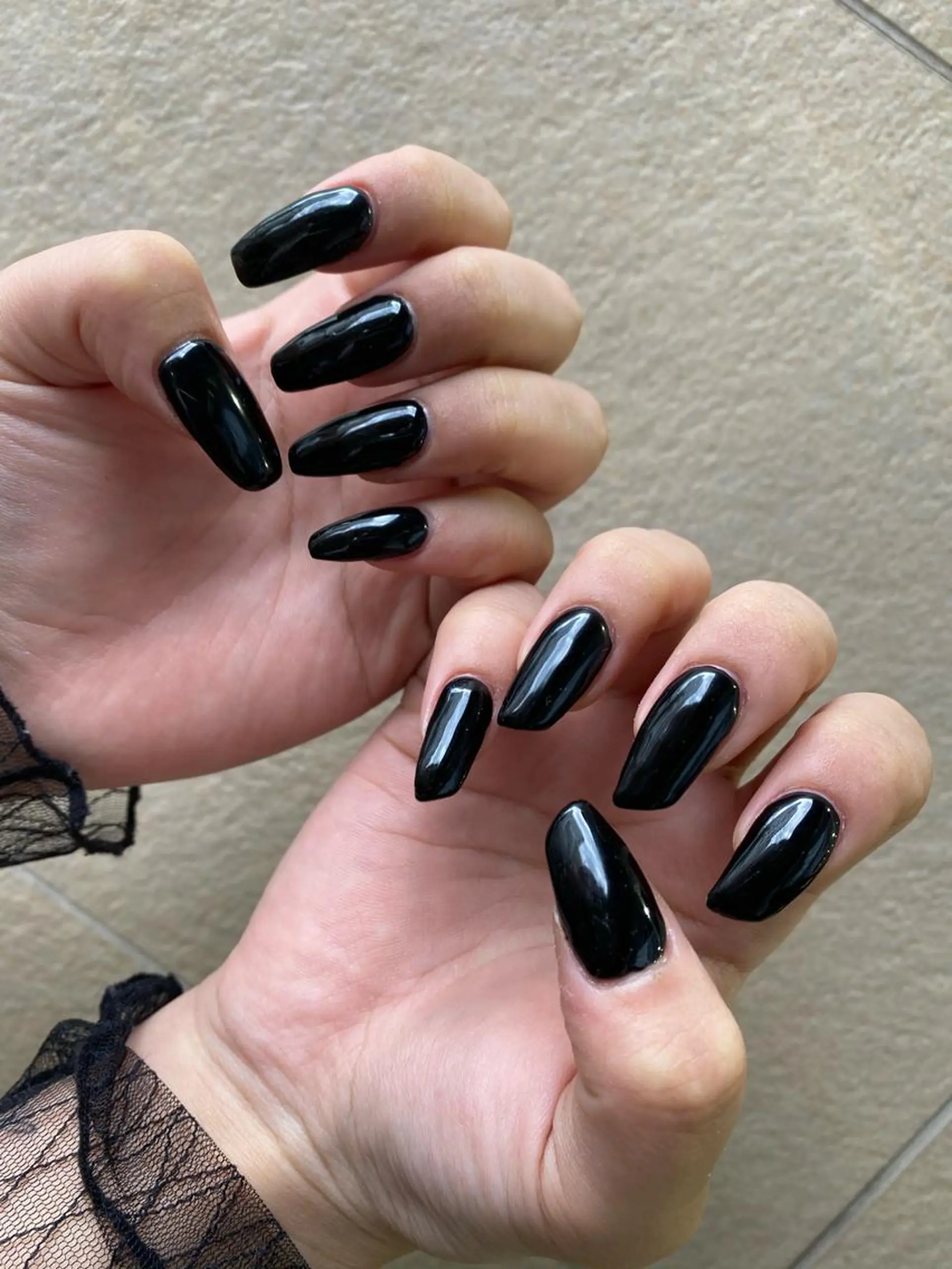 ロング カラー ヘアアレンジ ネイル マツエク・マツパ スクエアネイル 💓💓彩 音💓💓のマツエク・マツパデザイン