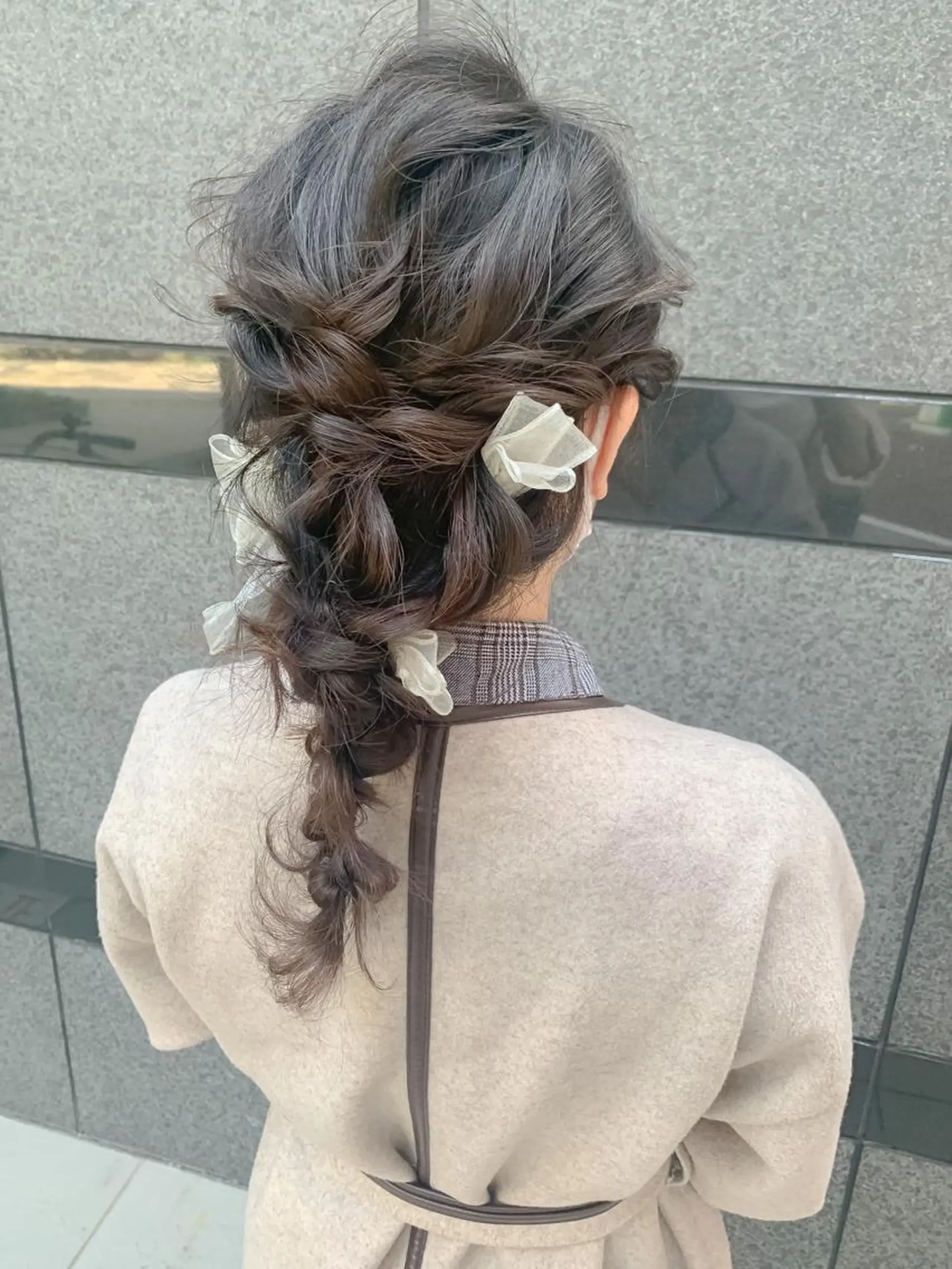 ロング ヘアアレンジ 飯塚 沙衣のヘアスタイル