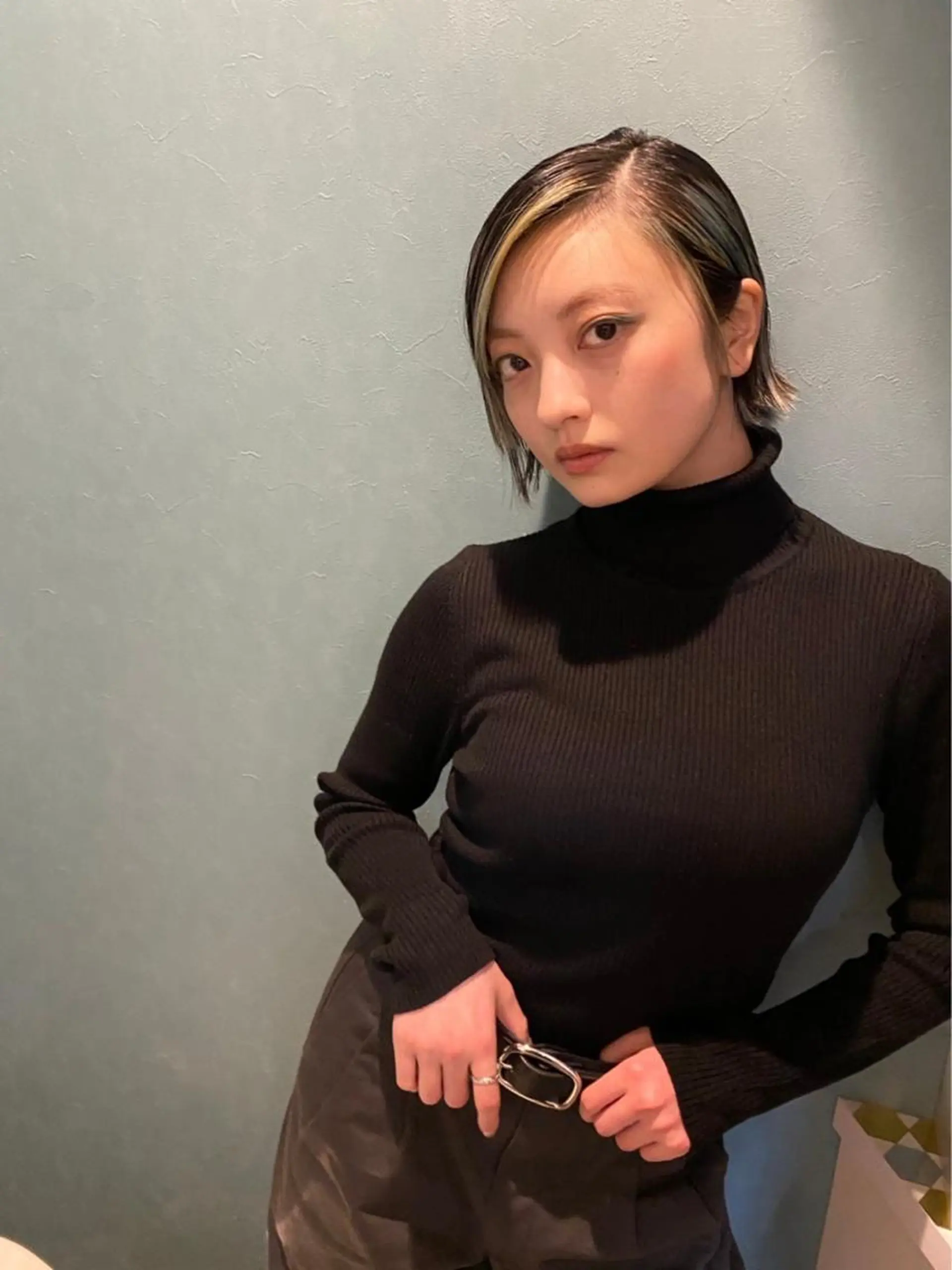 ショート カラー カット ヘアカラー and Art おのでらじんのヘアスタイル