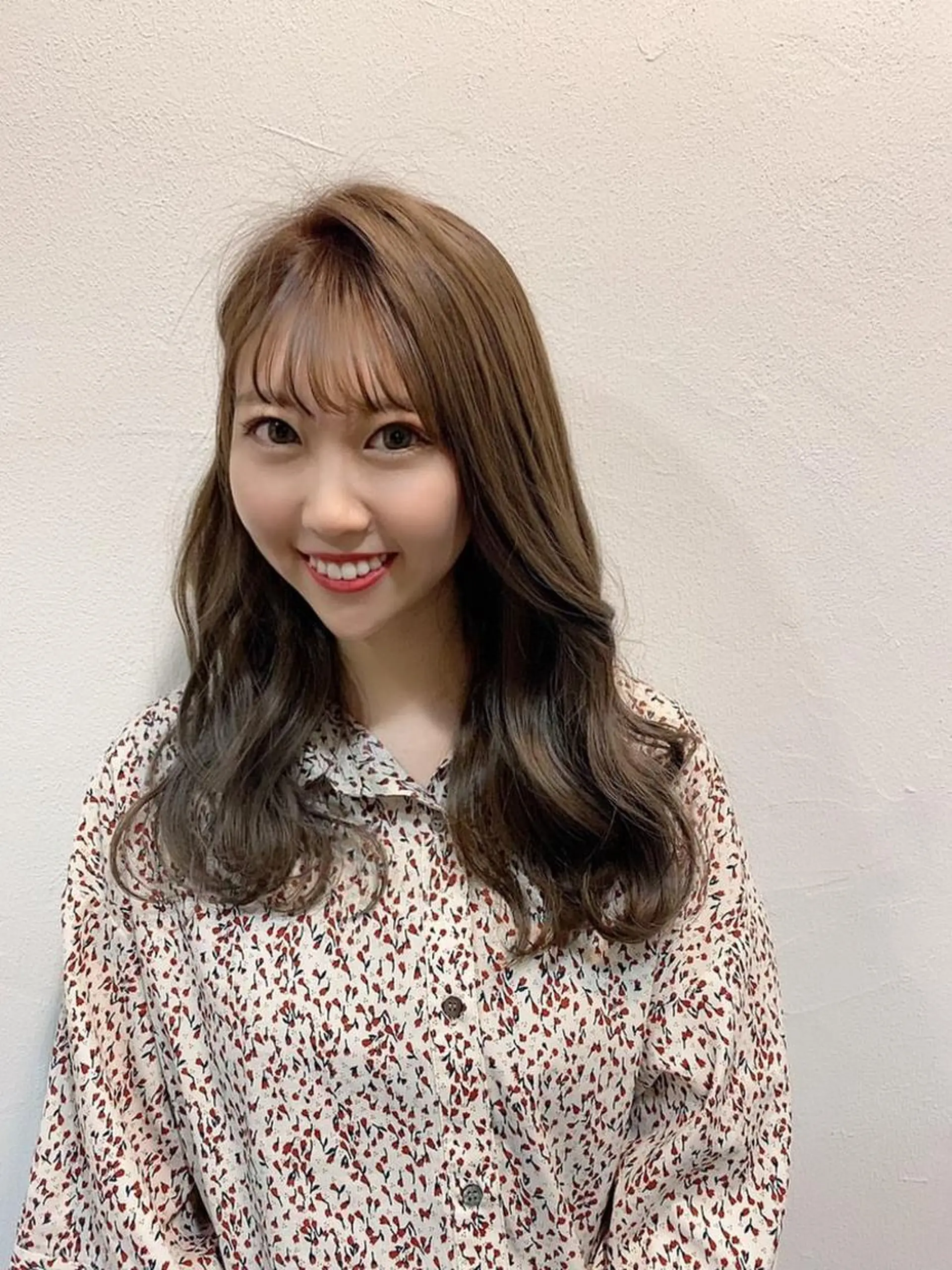 ロング カラー ヘアセット hair salon Lihina所属・韓国ヘア🇰🇷 佐藤史奈のヘアスタイル