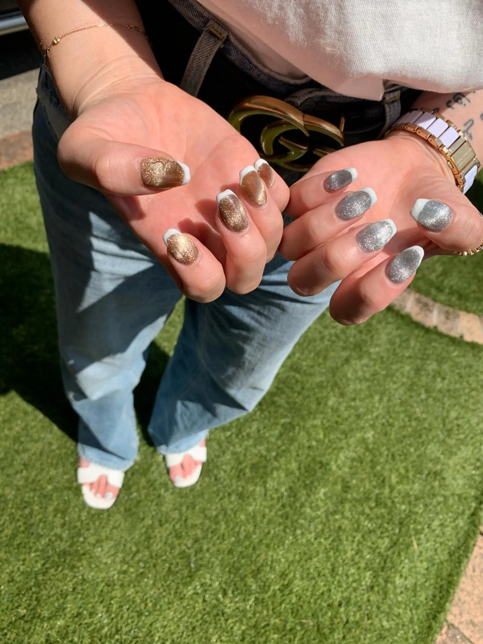 ネイル キラキラネイル マグネットネイル 痩身/脱毛/ネイル HARUKAのエステ・リラクイメージ