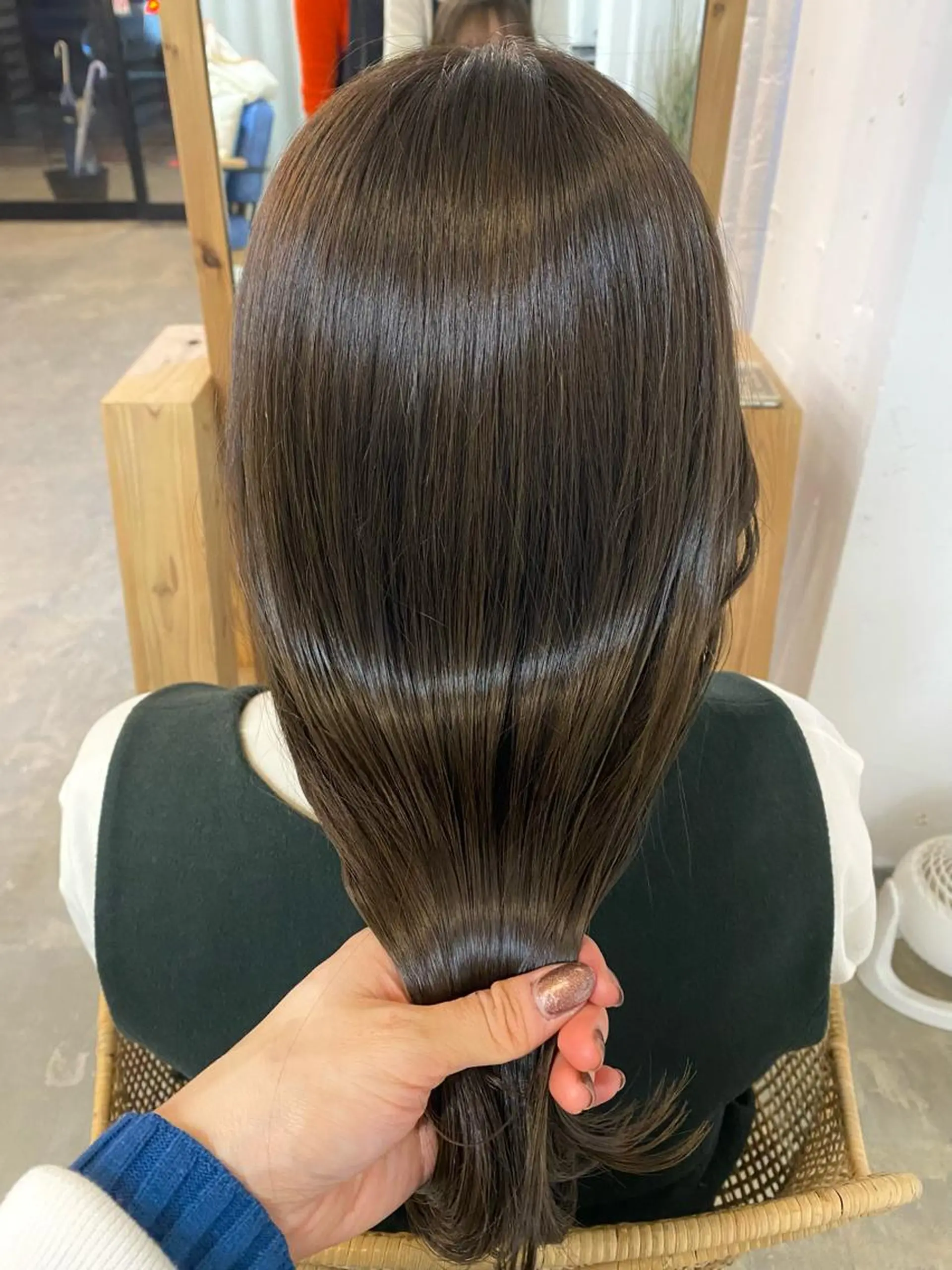 ロング カット ヘアカラー トリートメント Seaby / 木上 綾菜のヘアスタイル