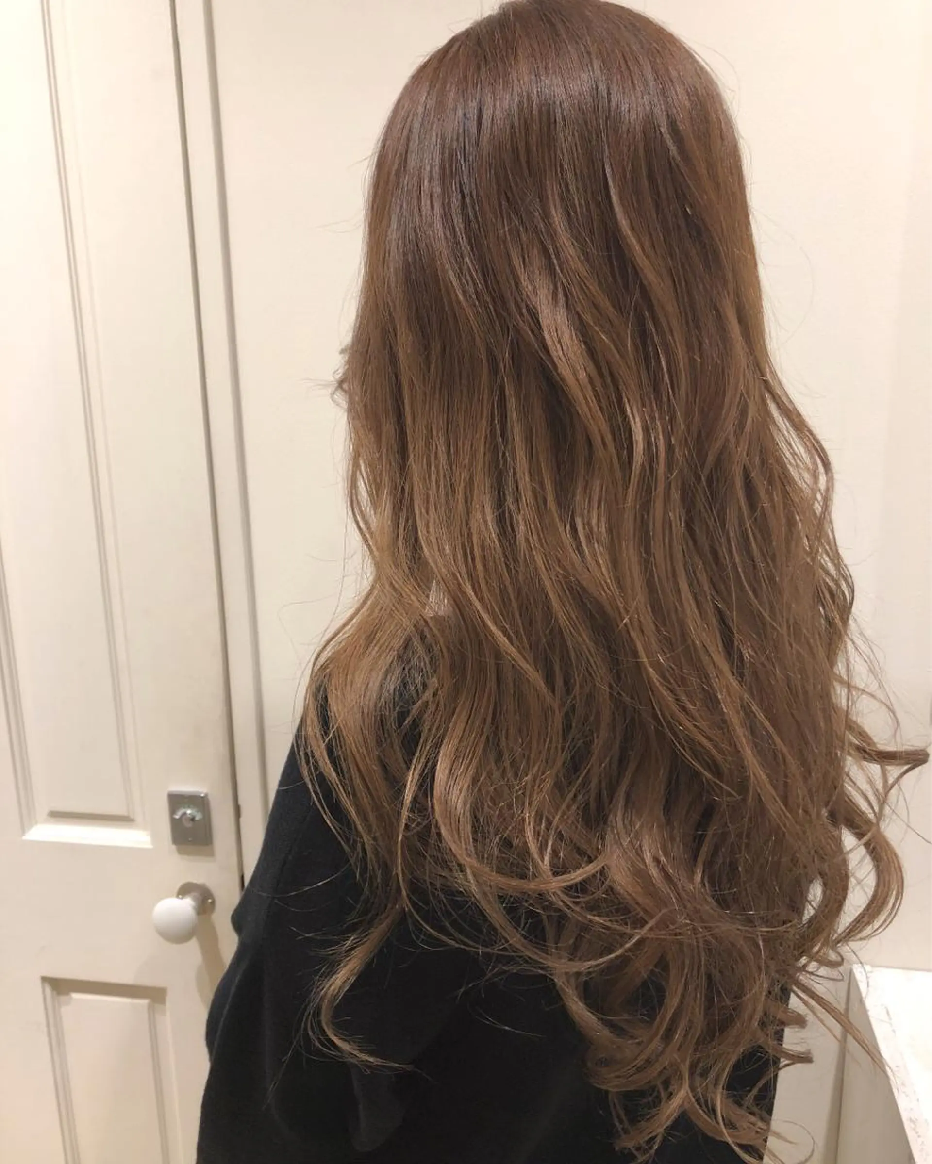 ロング カット ヘアカラー 南都 良太のヘアスタイル